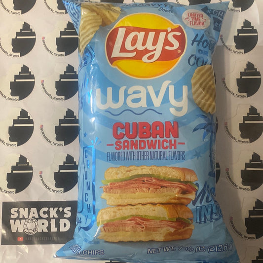 Lays Wavy Cuban Sandwich 212g