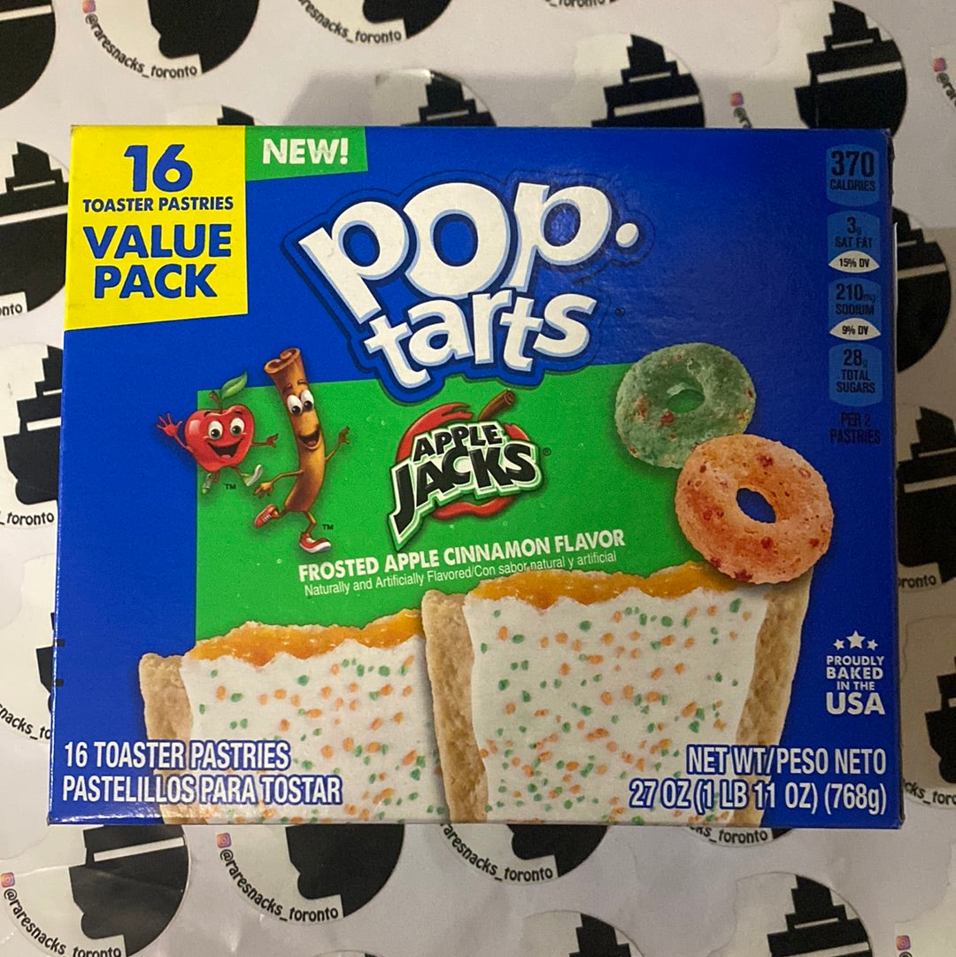 Apple Jacks Frosted Apple Cinnamon Poptarts 16pk