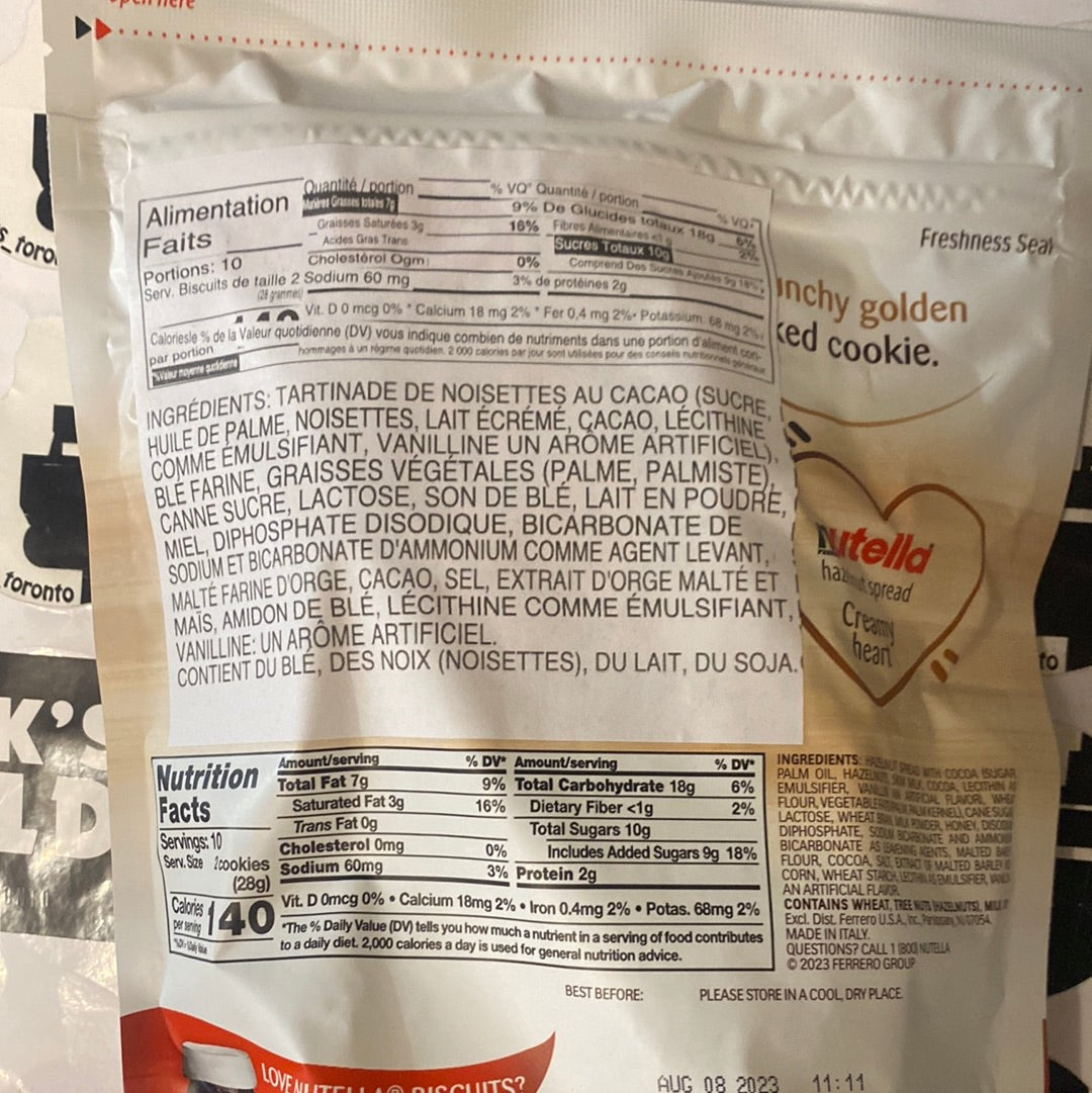Nutella Biscuits 276g
