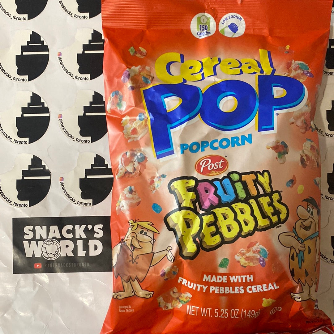 Cereal Pop Fruity Pebbles Popcorn 149g
