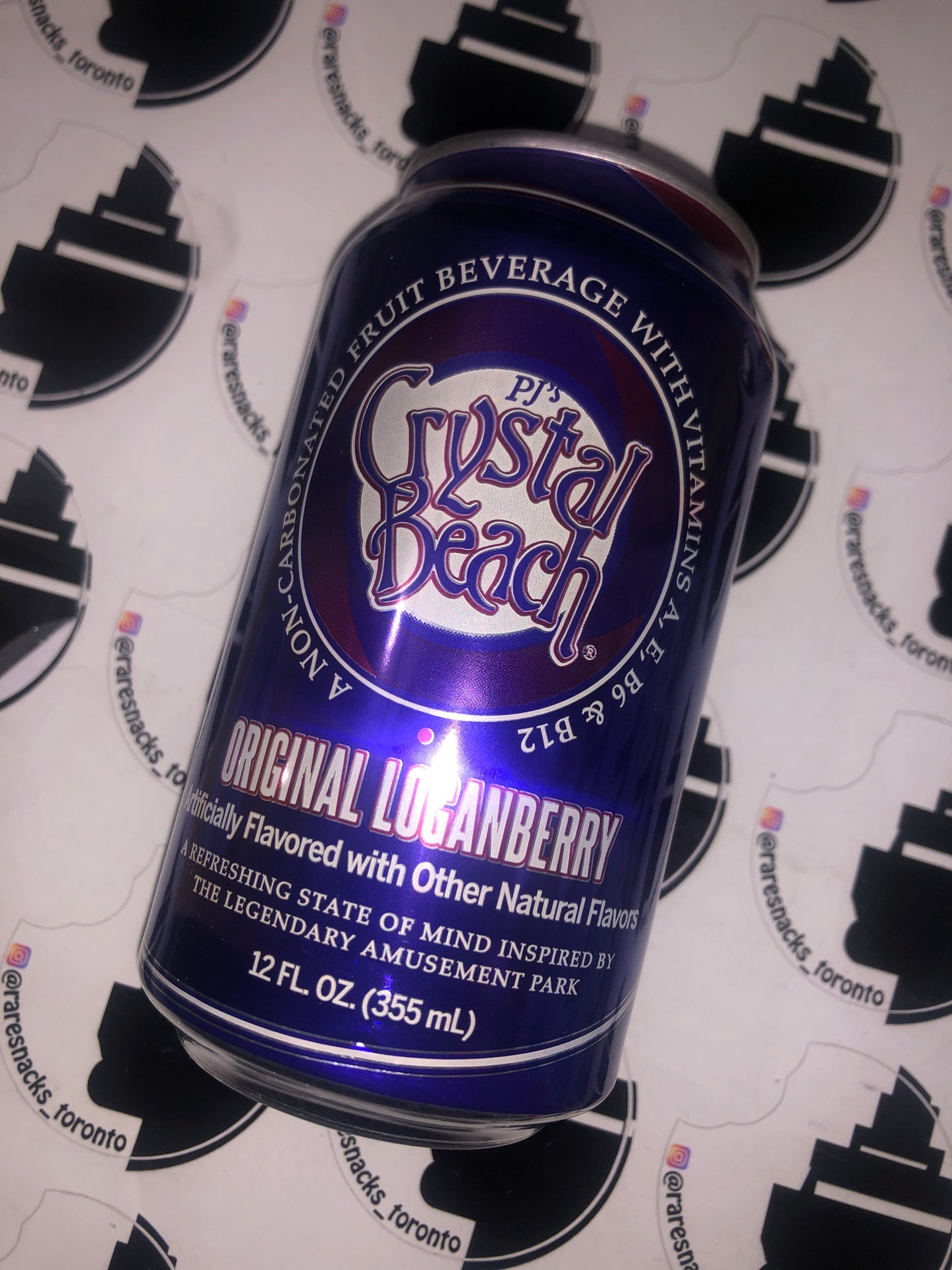 Crystal Beach Loganberry 355ml
