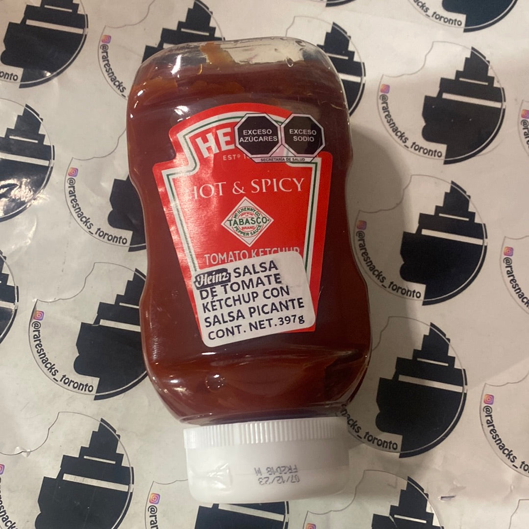 Heinz hot n spicy Tabasco Ketchup