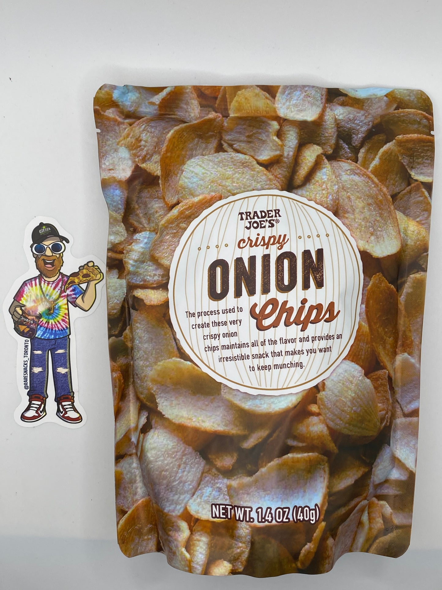 Trader Joe Crispy Onion Chips 40g