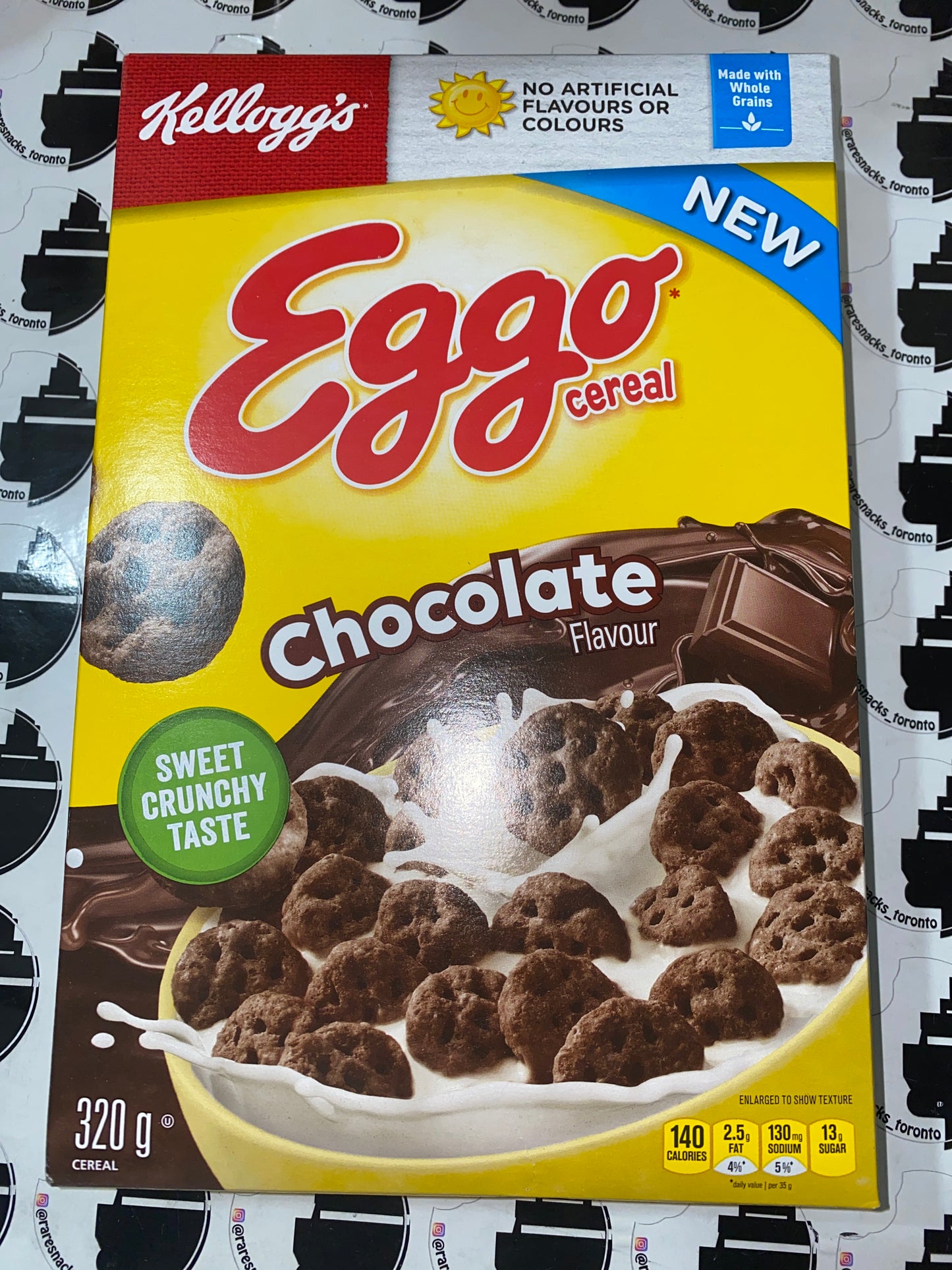 Eggo chocolate cereal 320g