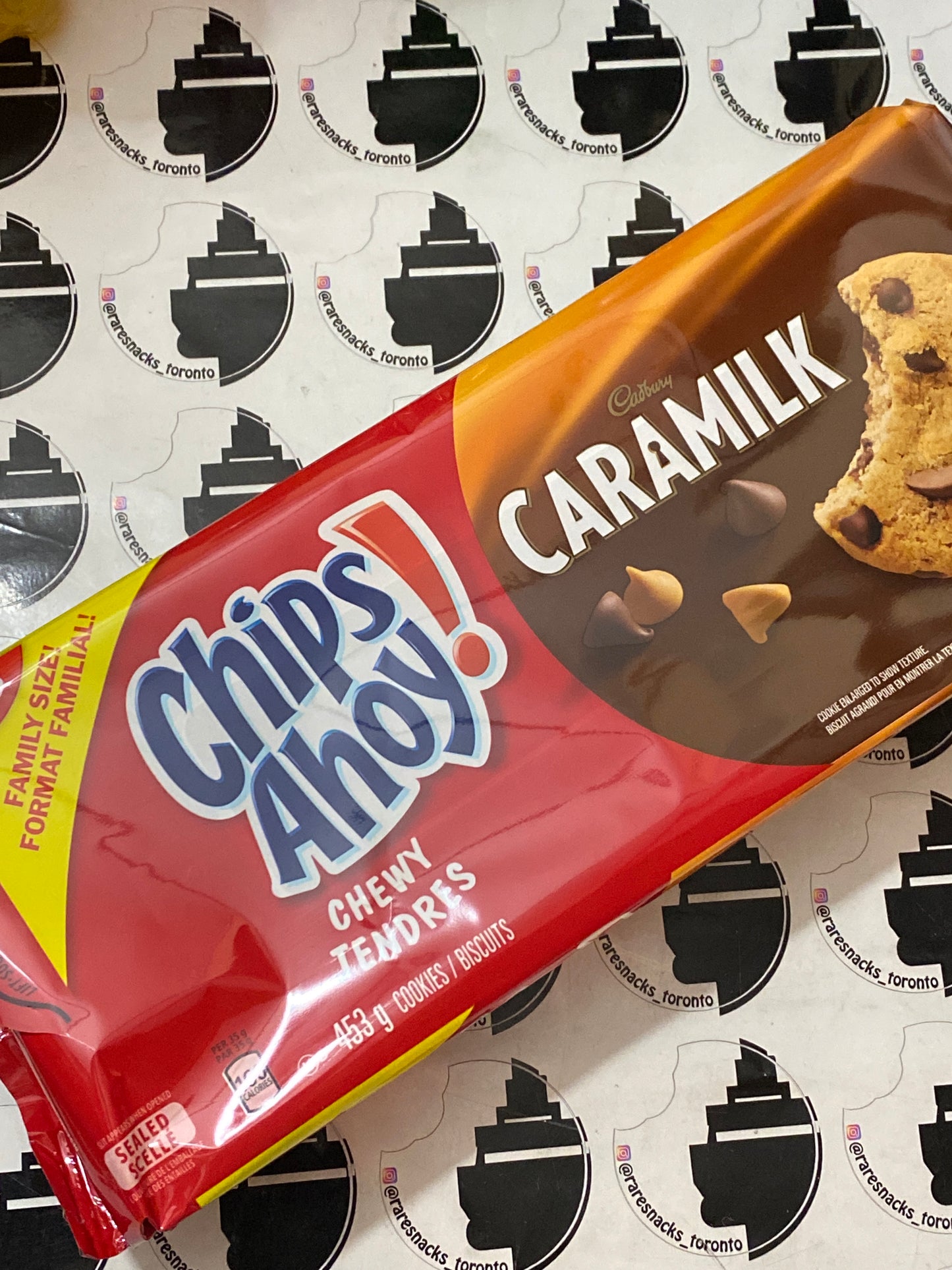 Chips Ahoy Chewy Caramilk Family Size 453g