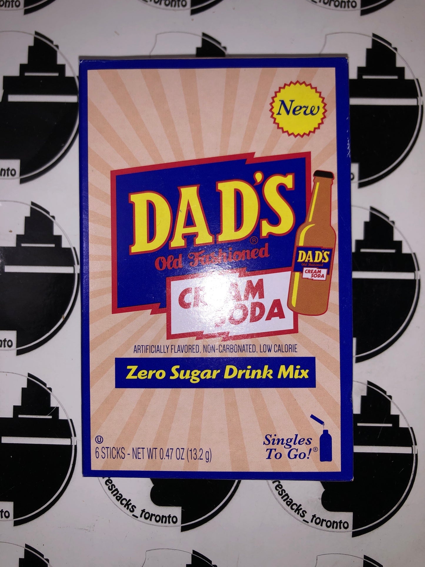 Dads Cream Soda Singles to go