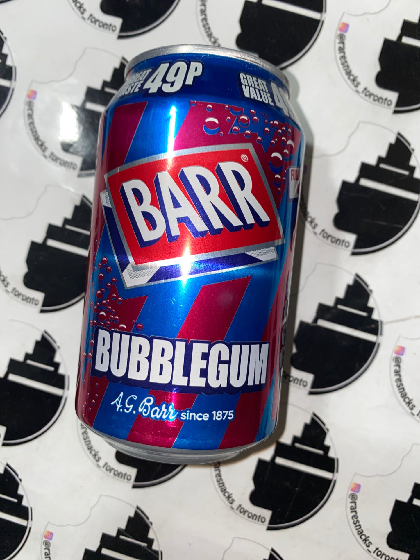 Barr Bubblegum 330ml Can