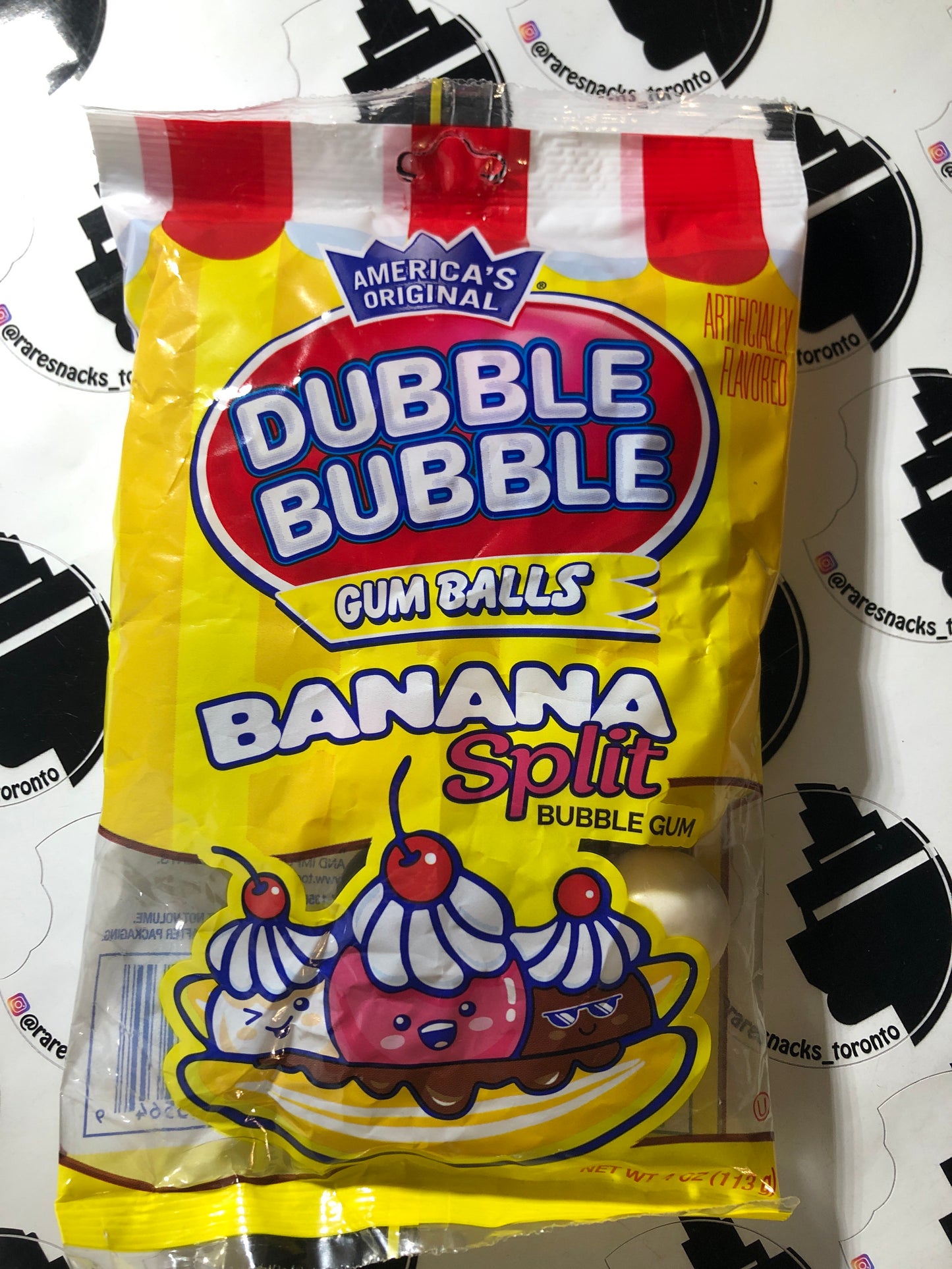 Dubble Bubble Banana Split