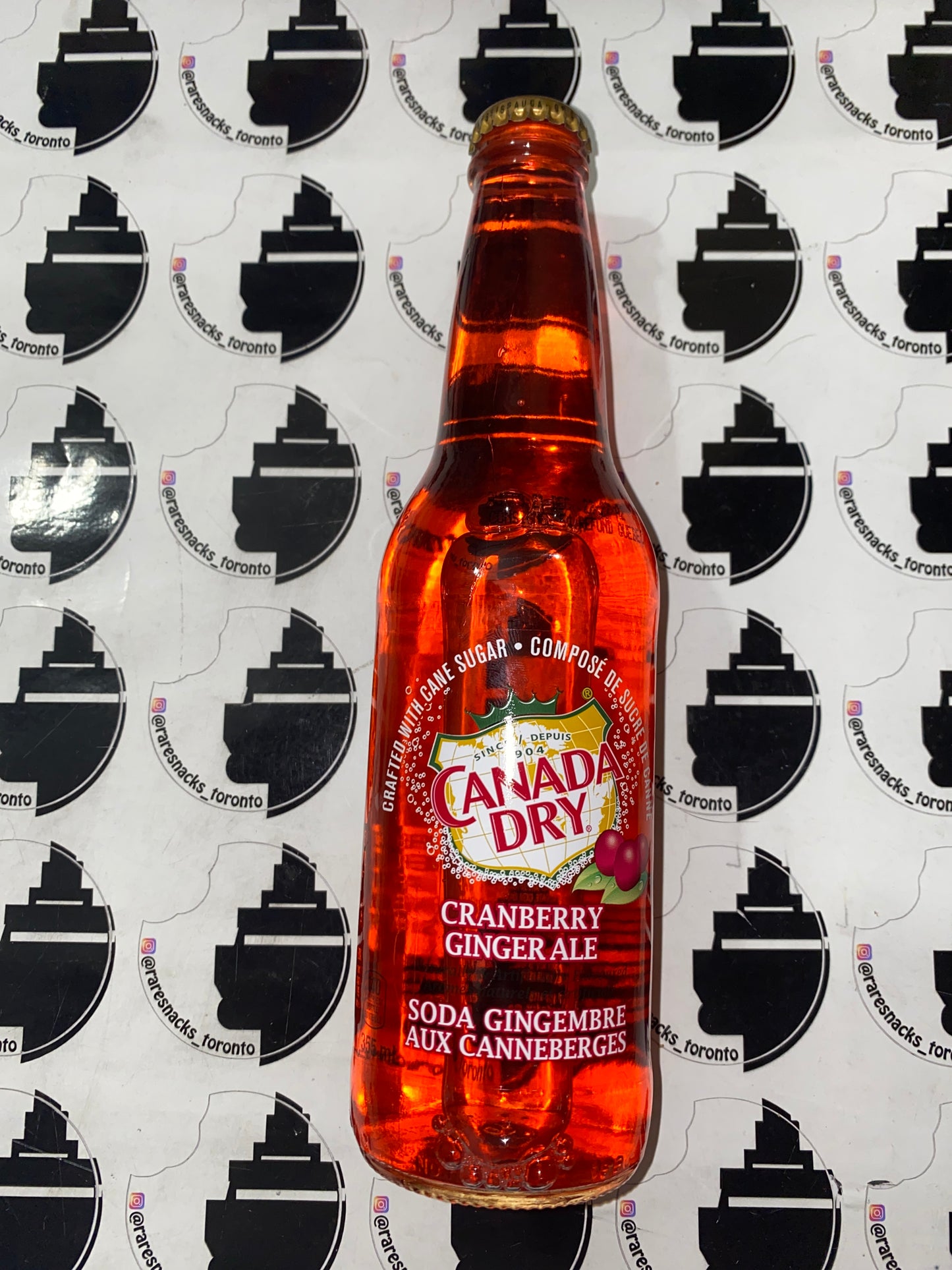 Canada Dry cranberry ginger ale 355ml