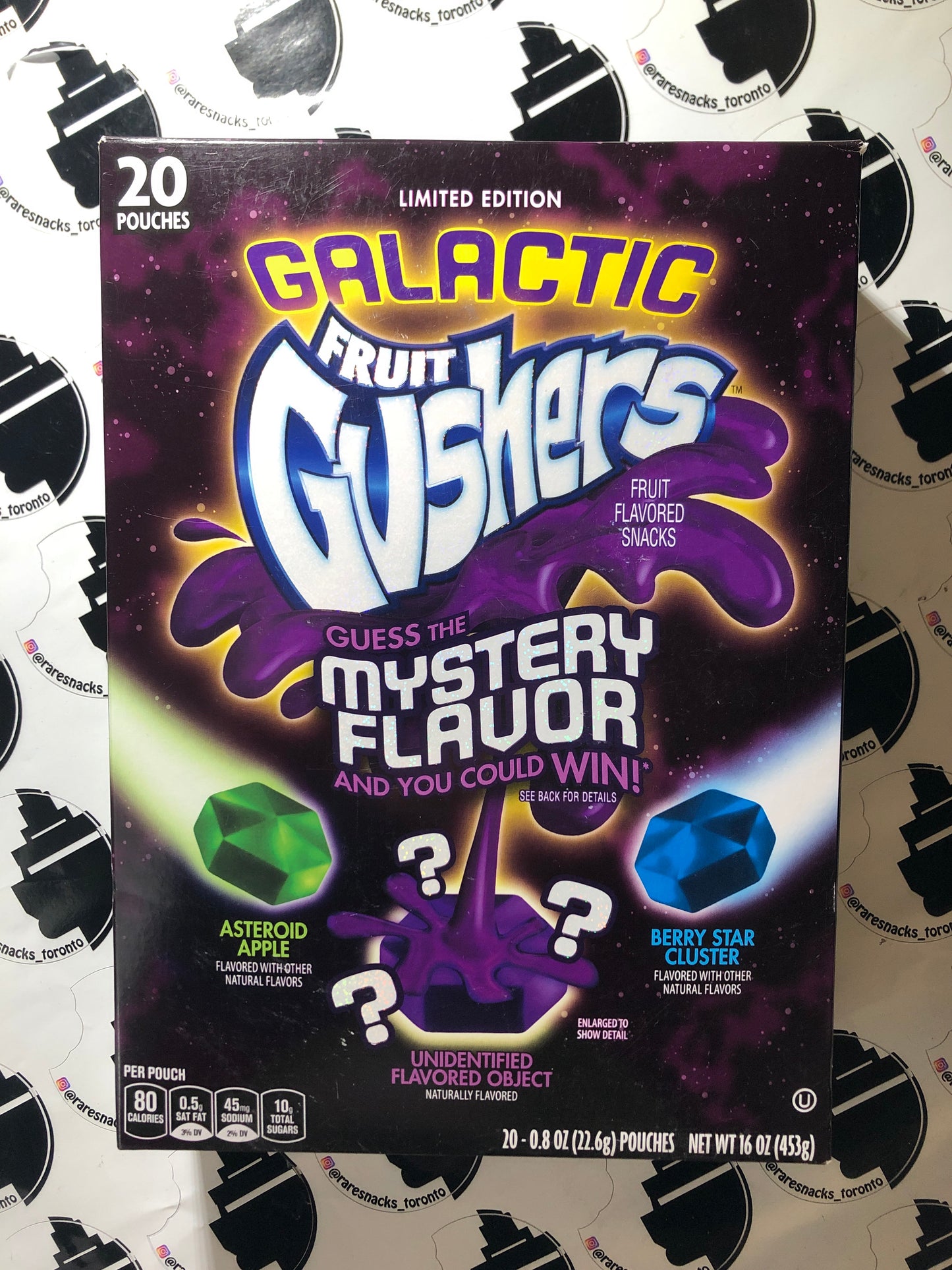 Fruit Gushers Galactic Limited Edition 20Pk