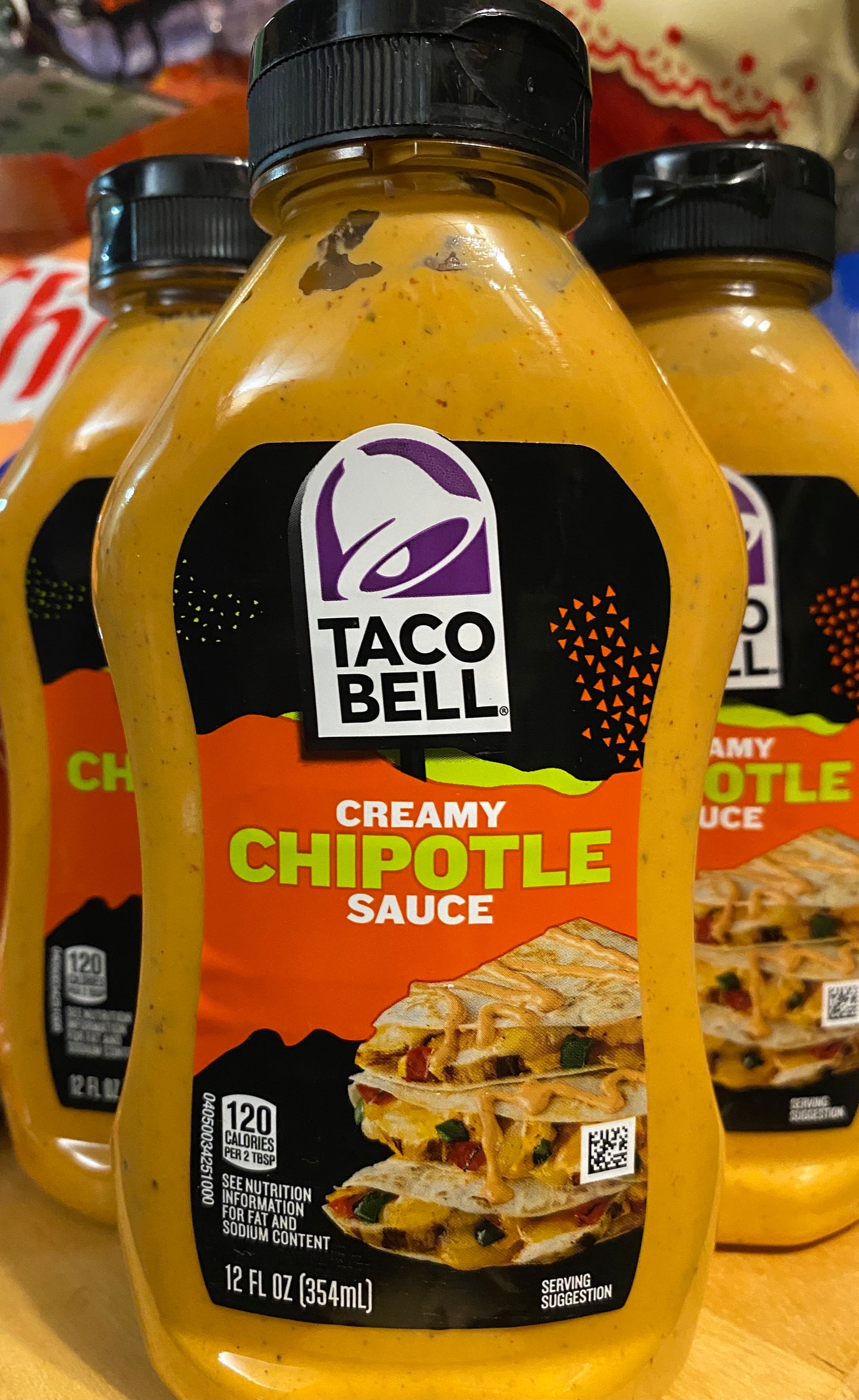 Taco Bell Creamy Chipotle Sauce 12 fl oz 354ml