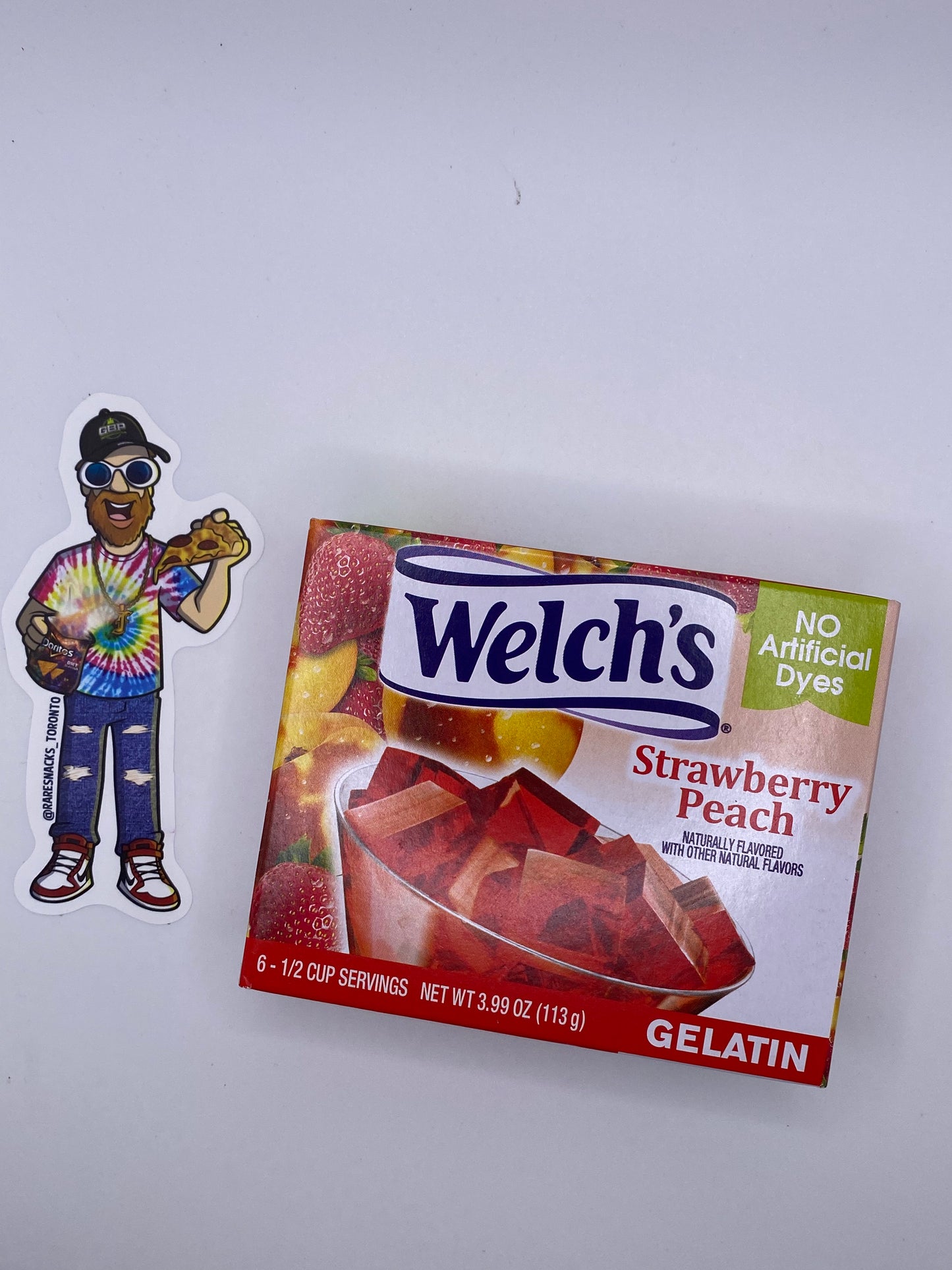 Welch’s Strawberry Peach Gelatin