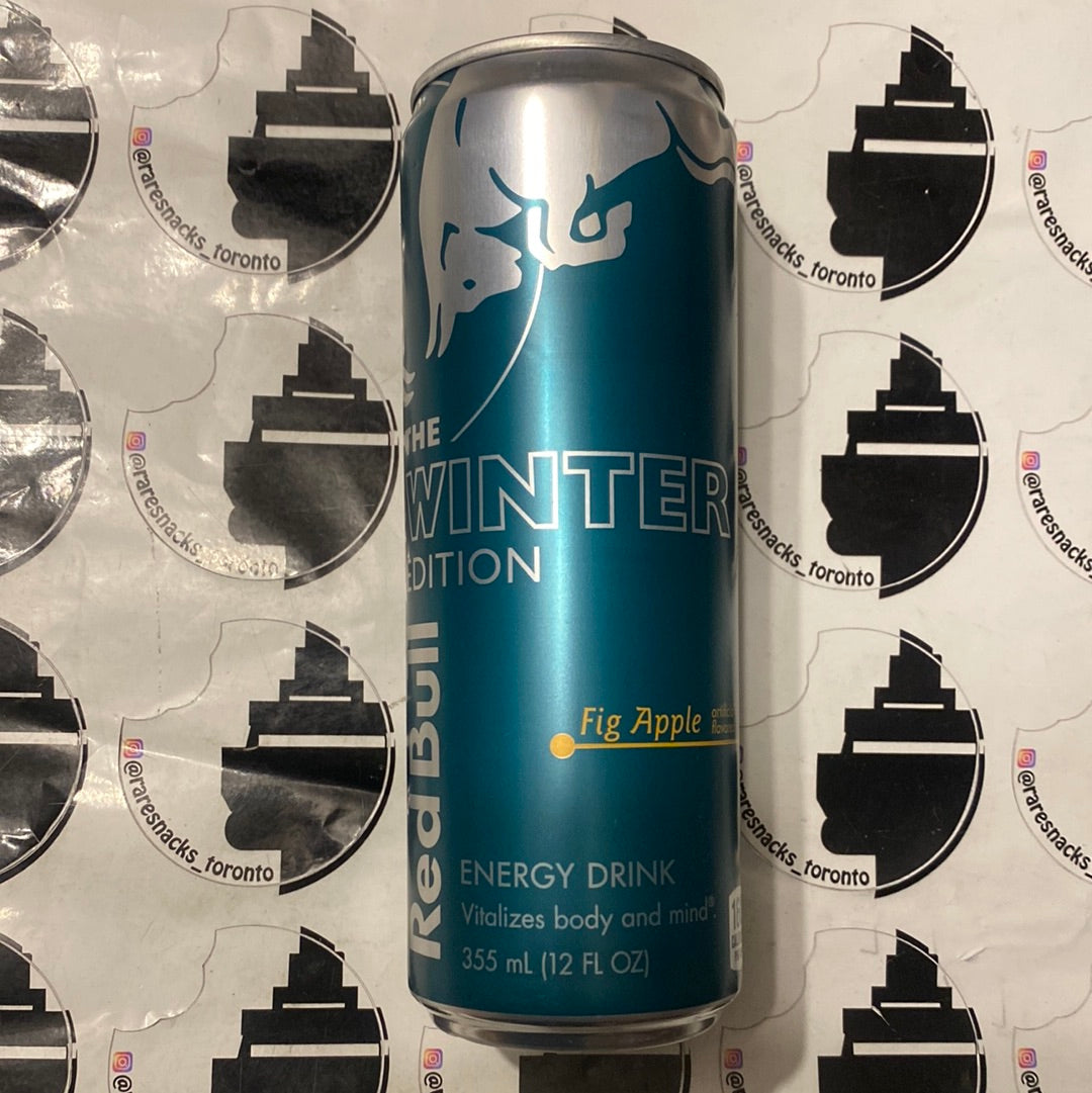Redbull Winter Edition Apple Fig 12oz