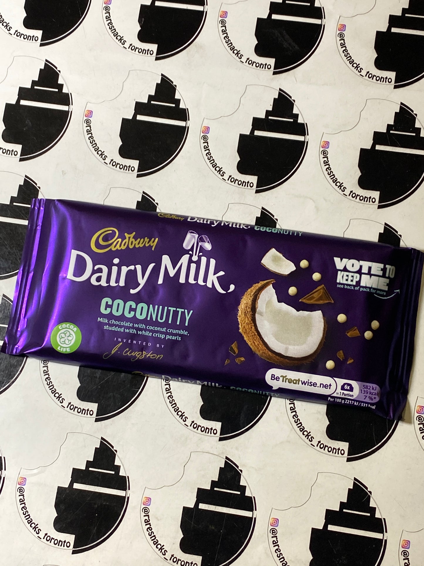 Cadbury Dairy Milk Coconutty 105g