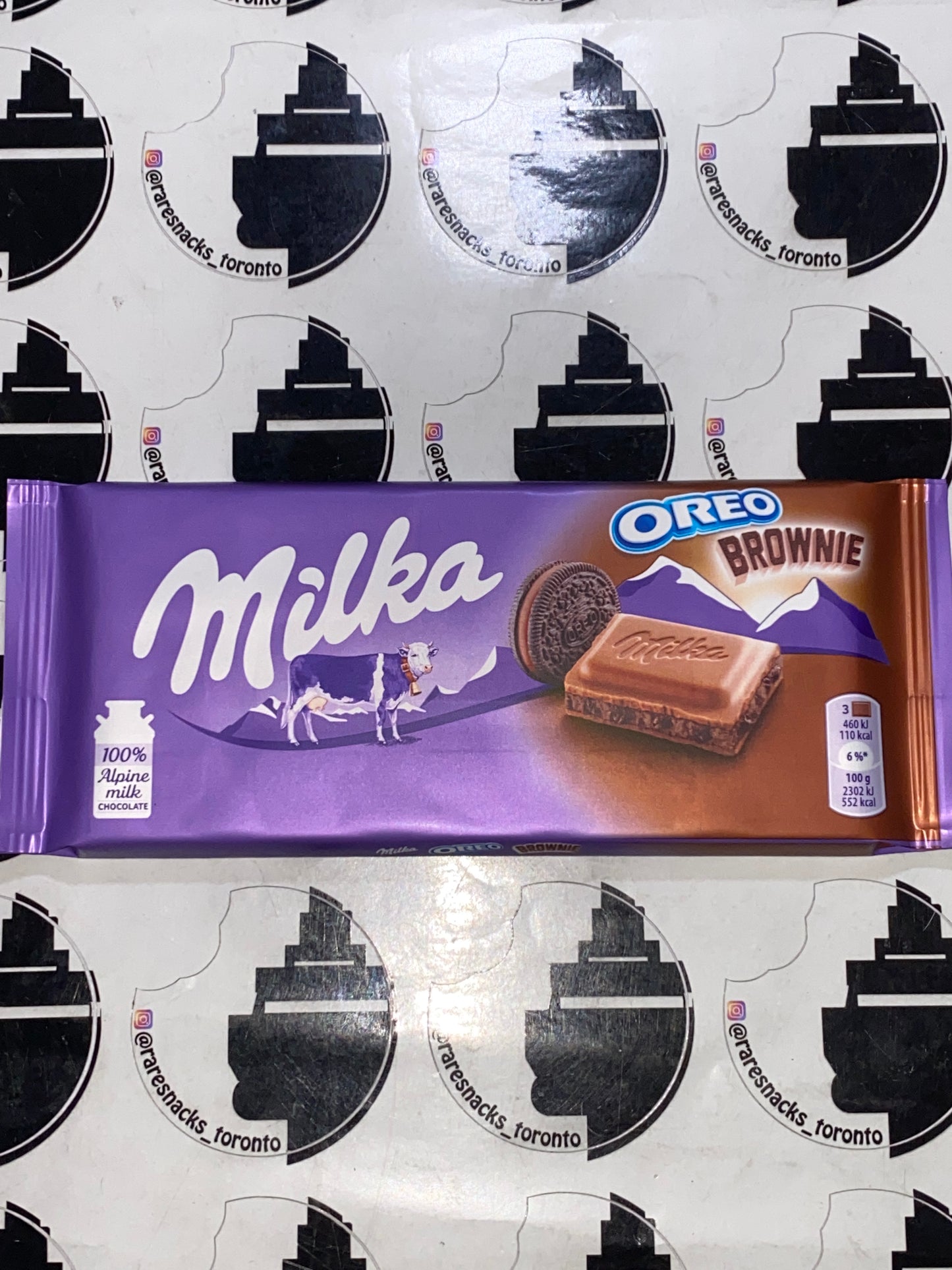Milka Oreo Brownie Bar 100g