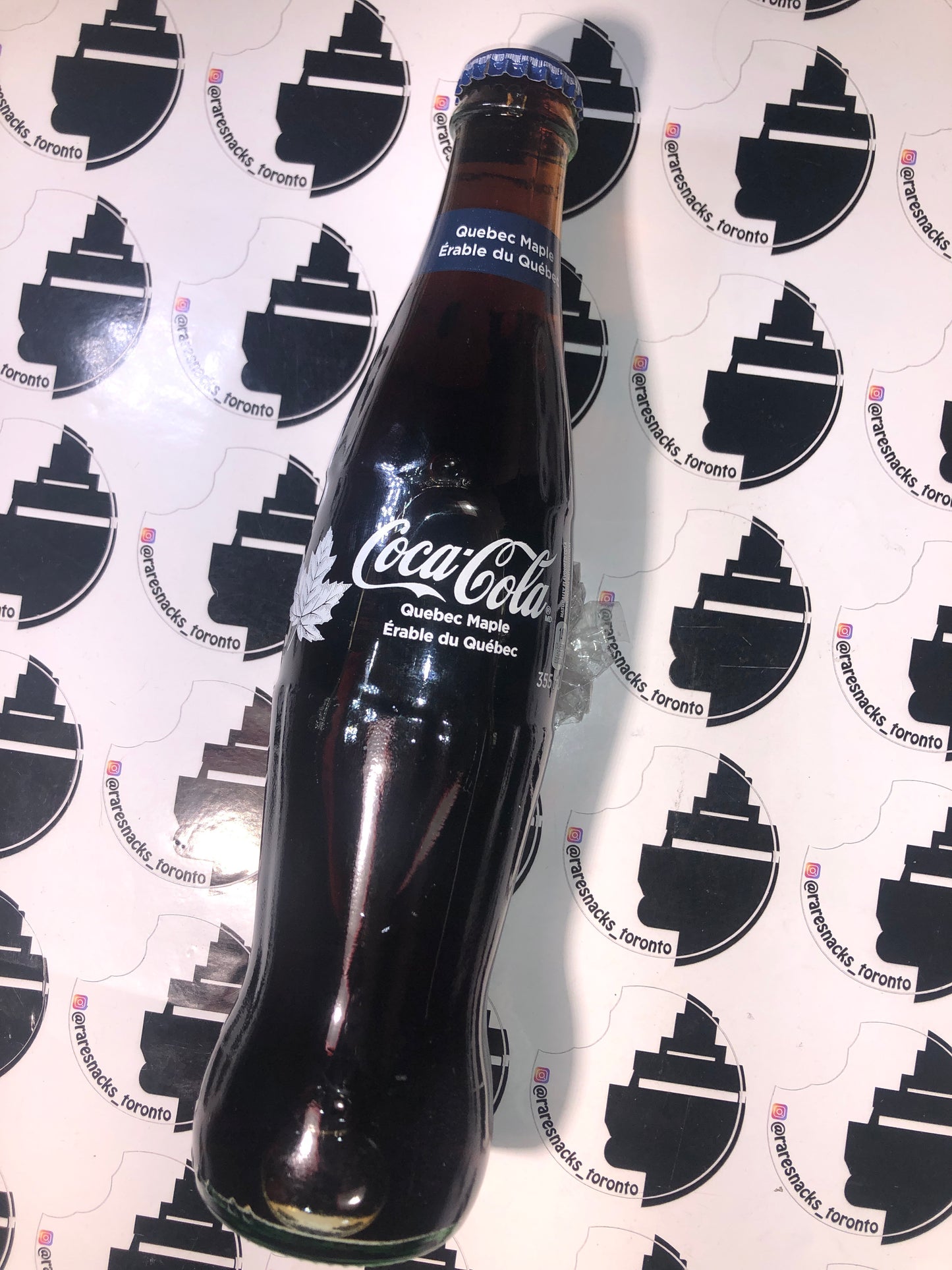 Coca-Cola Quebec Maple Glass Bottle