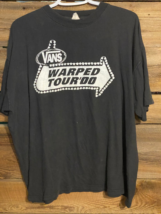 Warped Tour 2000 Parking Lot Shirt Size XL