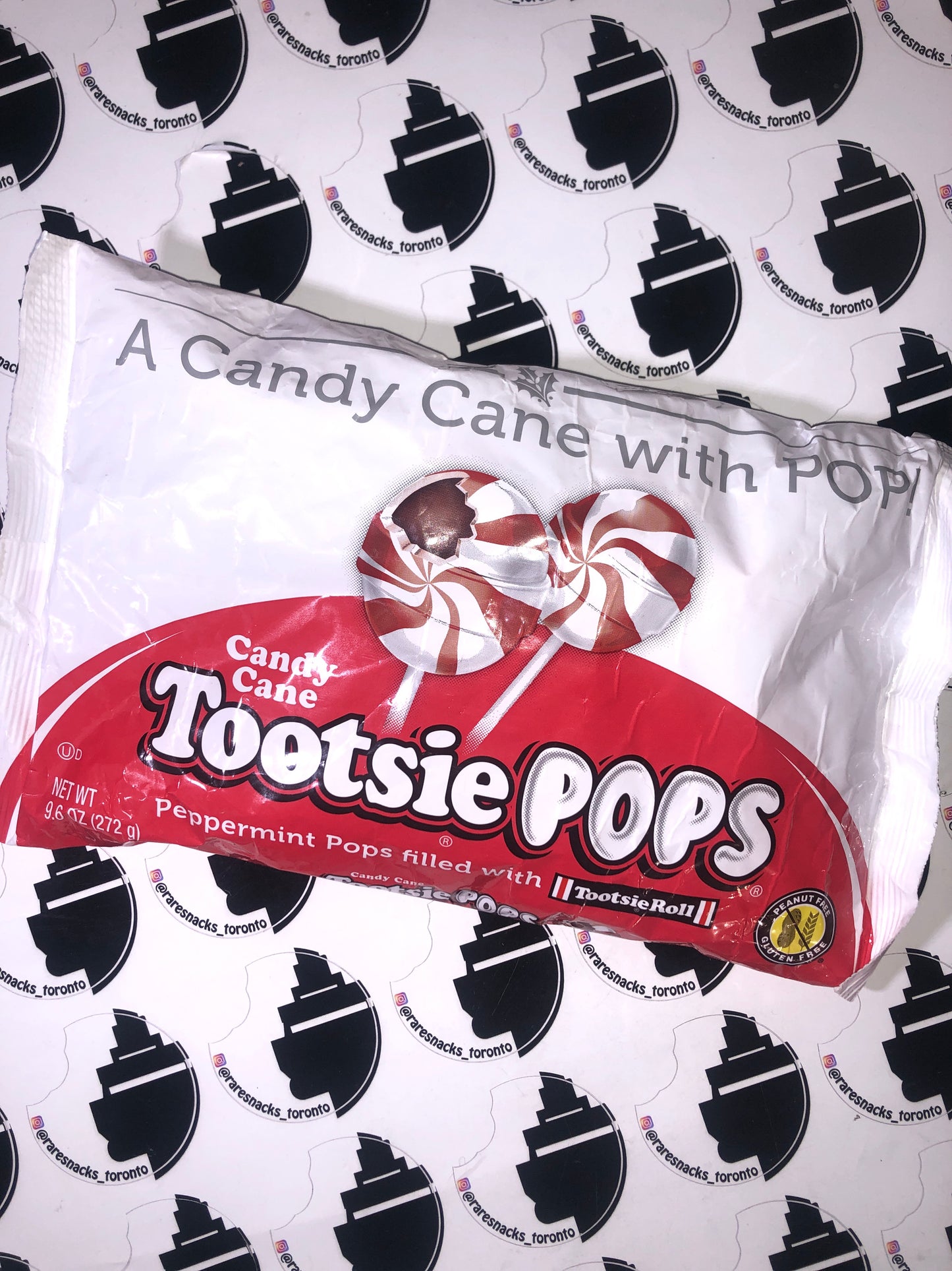 Tootsie Pops Candy Cane 9.6oz