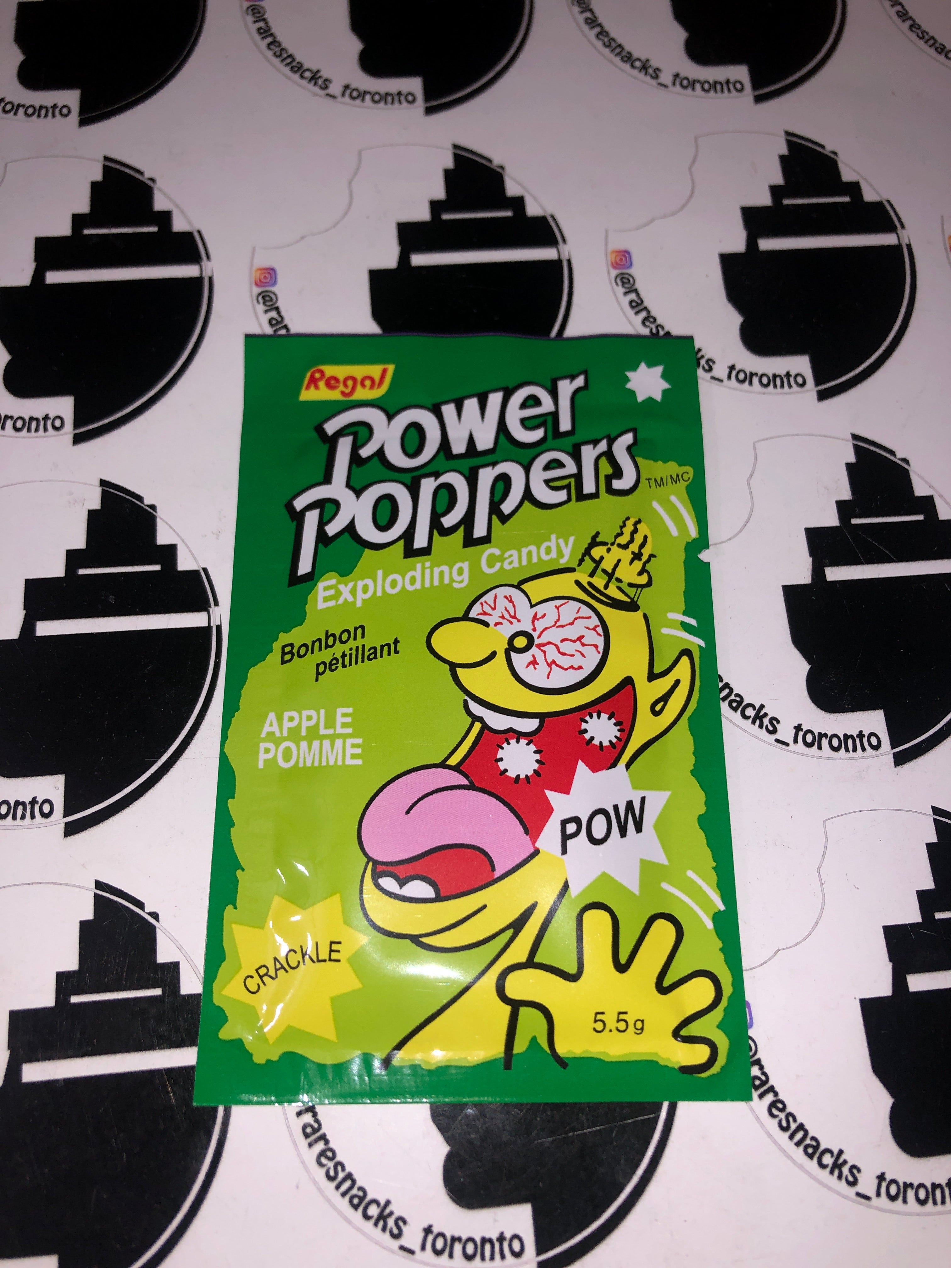 Power Poppers Exploding Candy Apple – RareSnacksToronto