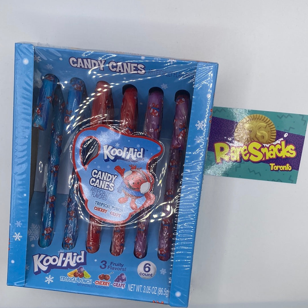 Koolaid Candy Canes