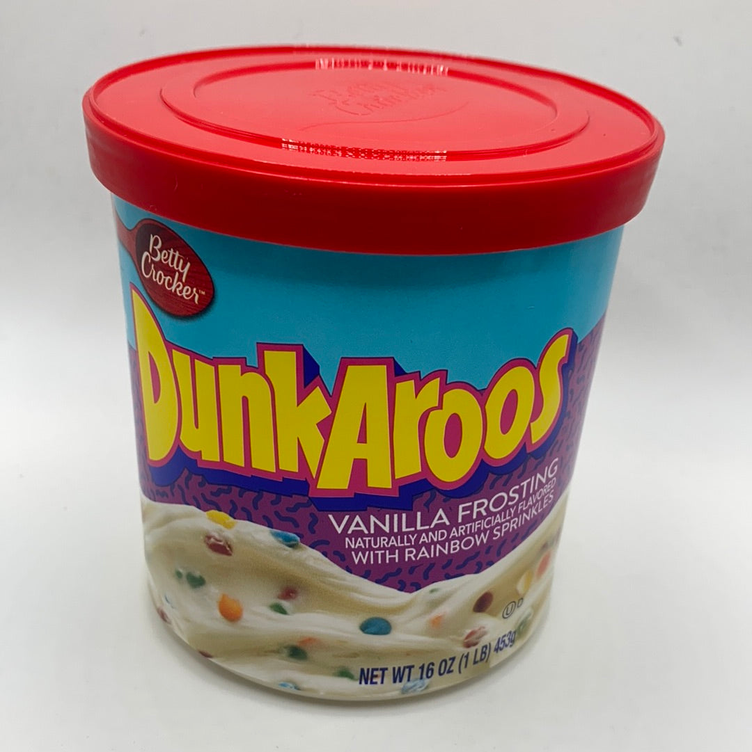 Betty Crocker Dunkaroos Vanilla Frosting with Rainbow Sprinkles 453g