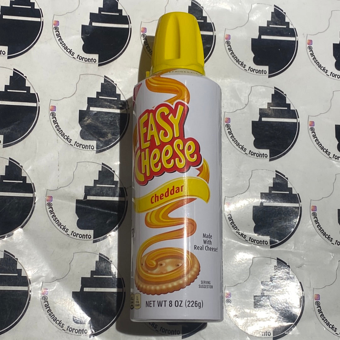 Easy Cheese Cheddar Spray Cheese – RareSnacksToronto