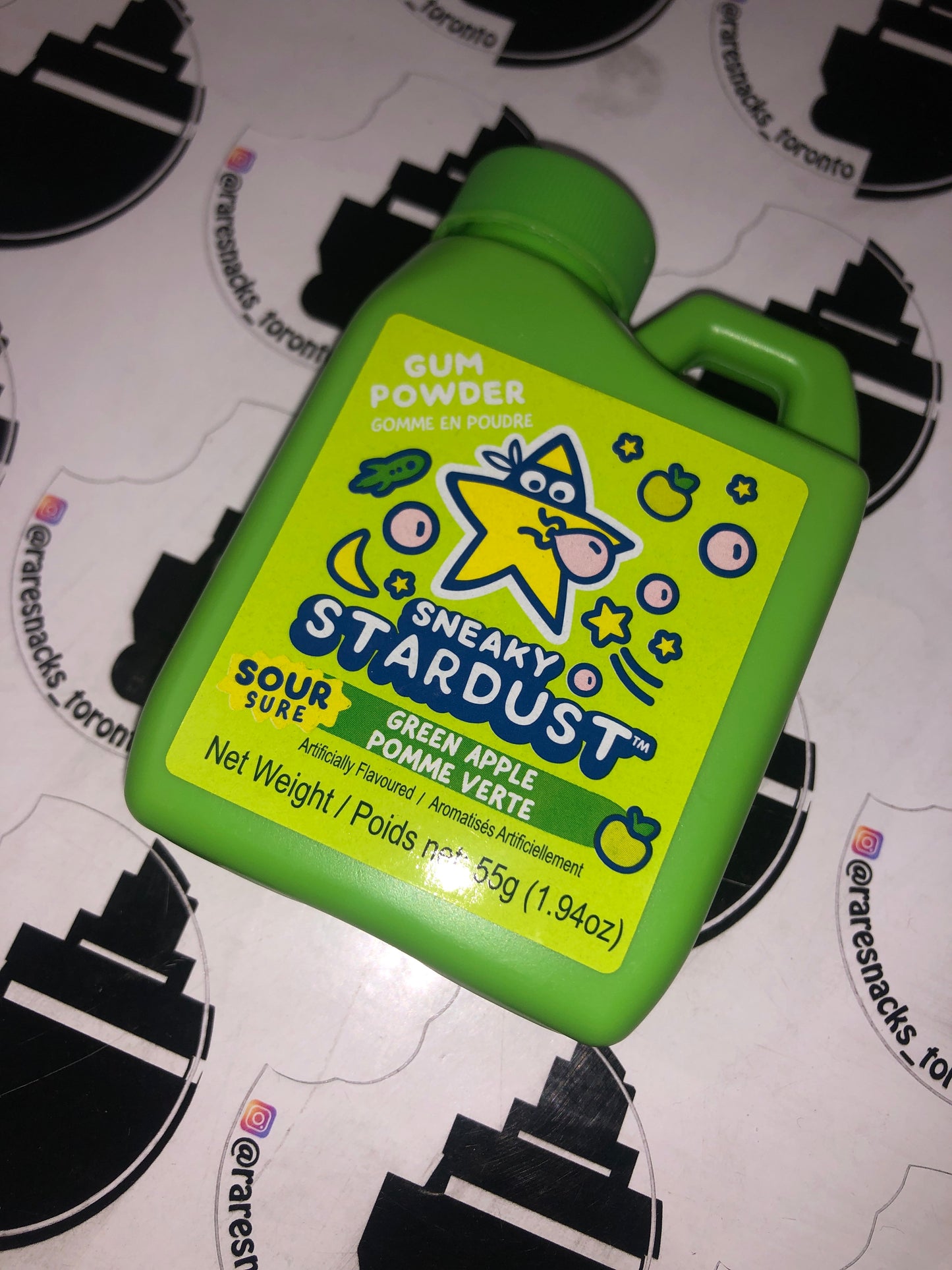 Sneaky Starburst Green Apple 55g ( Bubble Jug )