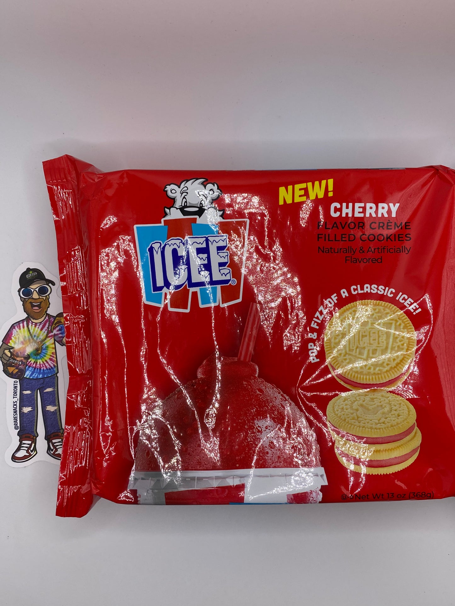 ICEE cherry Creme cookies 368g