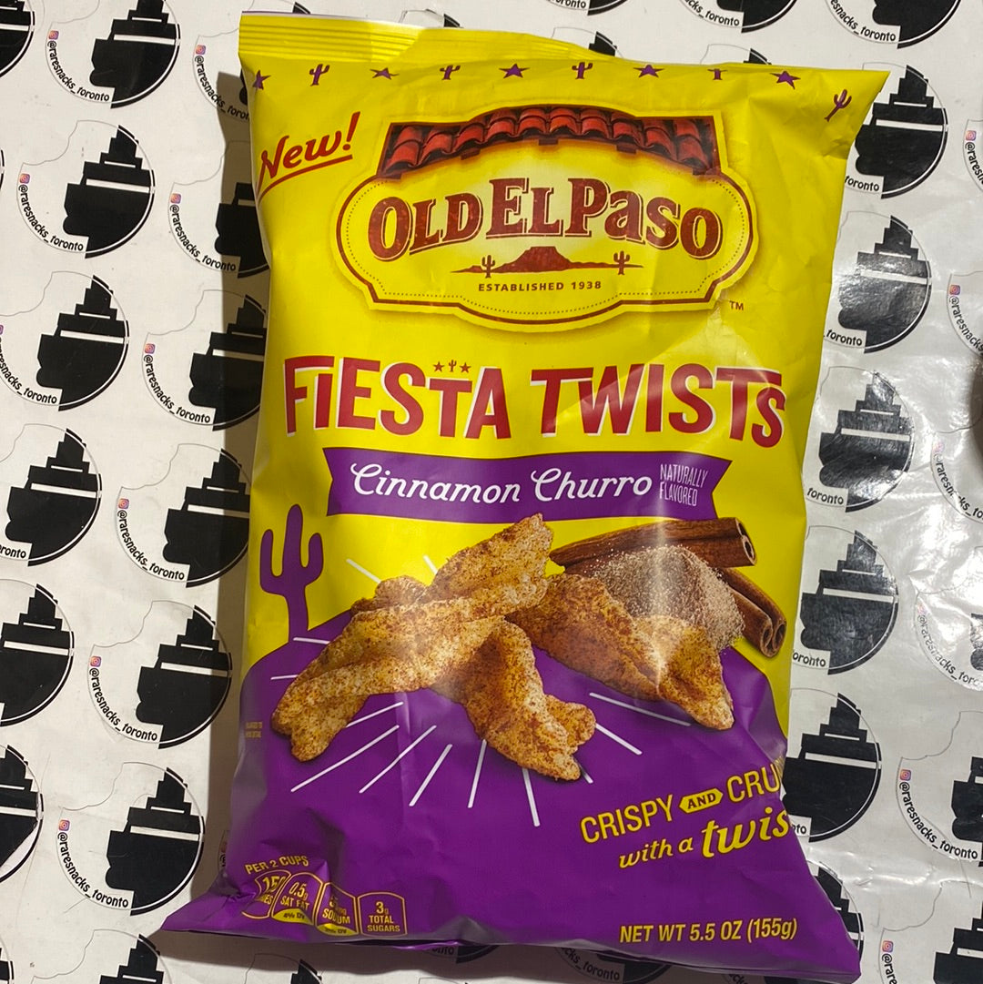 Old El Paso Fiesta Twists Cinnamon Churro