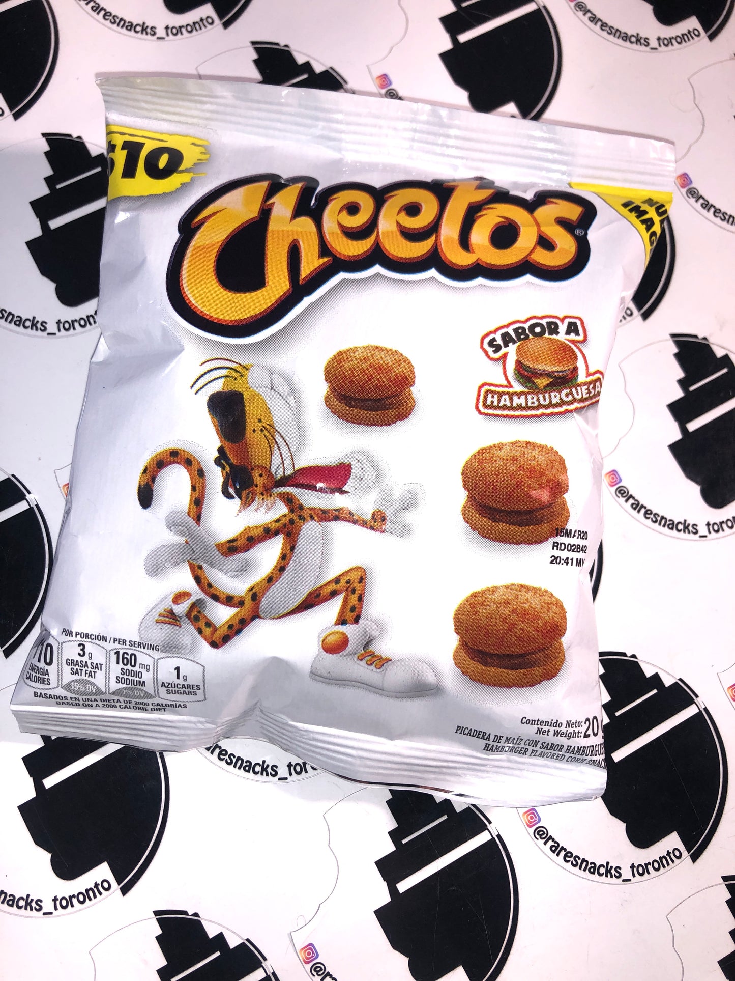 Cheetos Cheeseburger 20g Dominican Republic