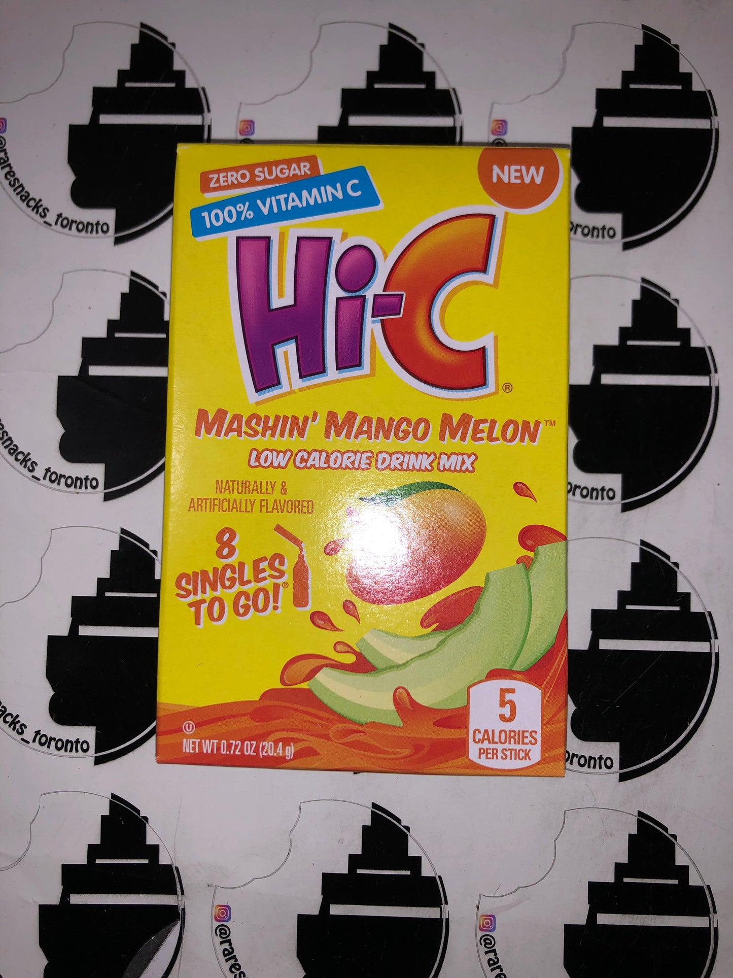 Hi-C Mango Melon Singles to Go