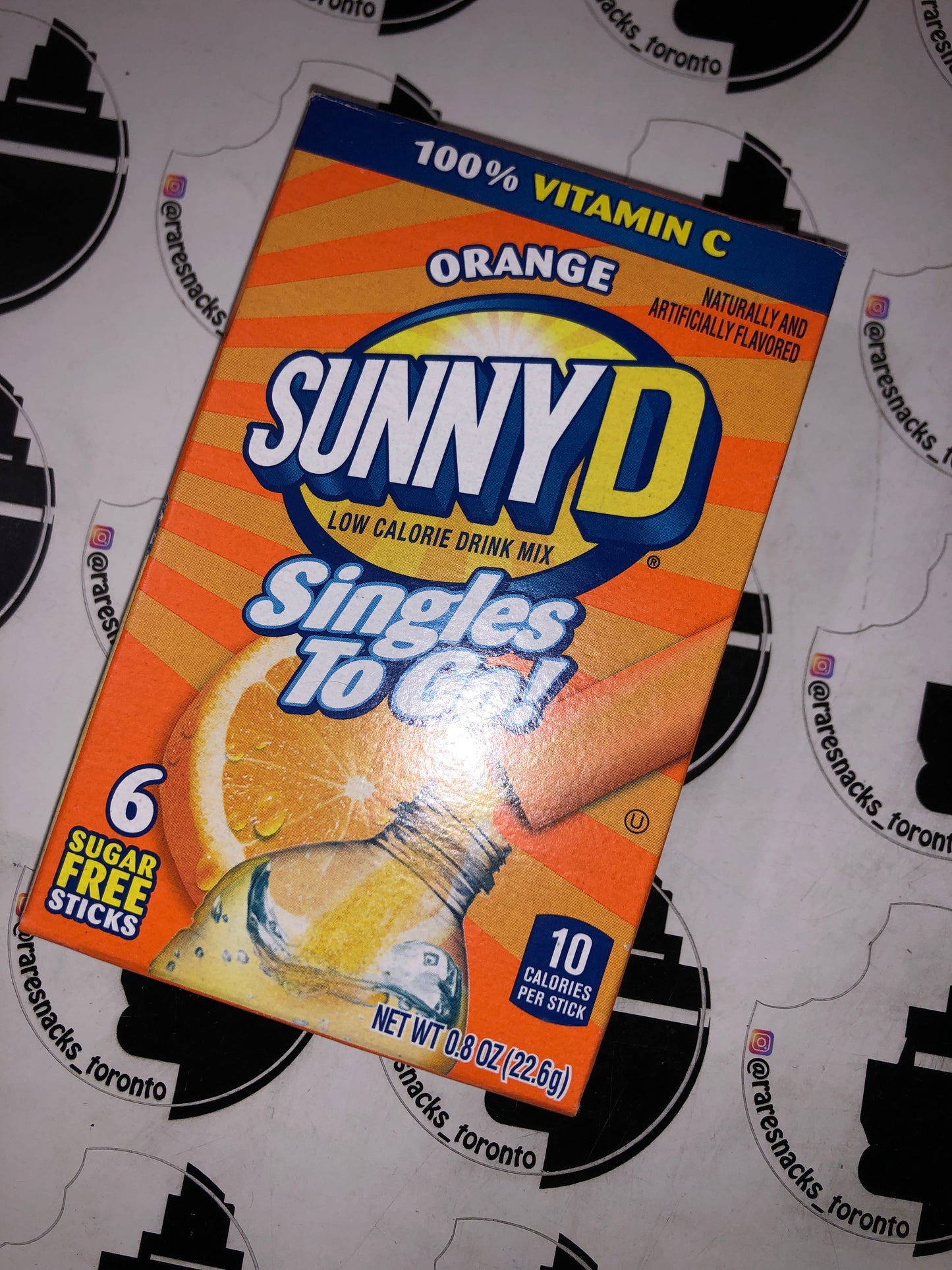 Sunny D Orange Singles to Go