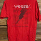 Weezer 2008 World Tour Shirt fits L