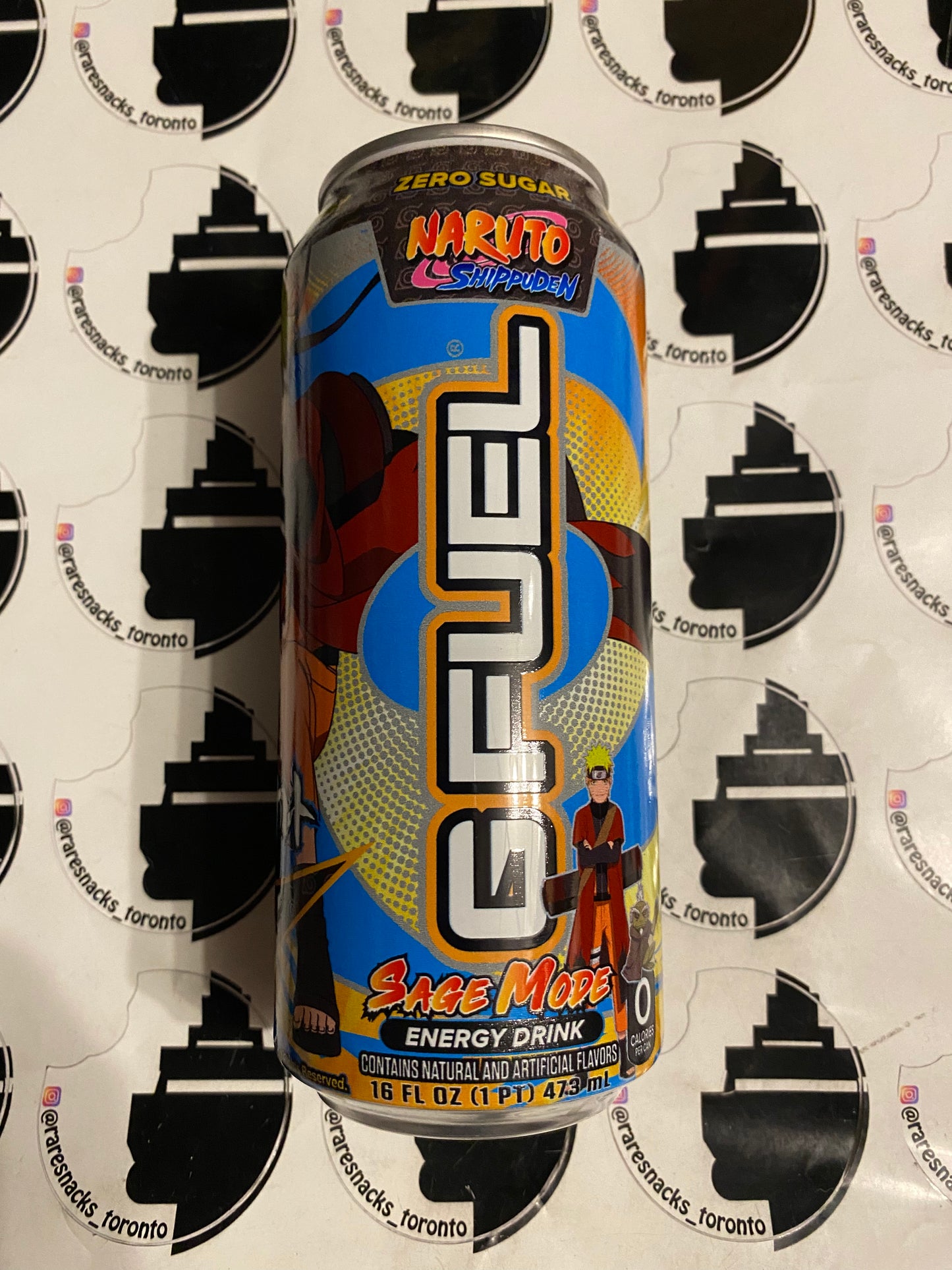 GFuel Naruto Sage Mode Energy Drink