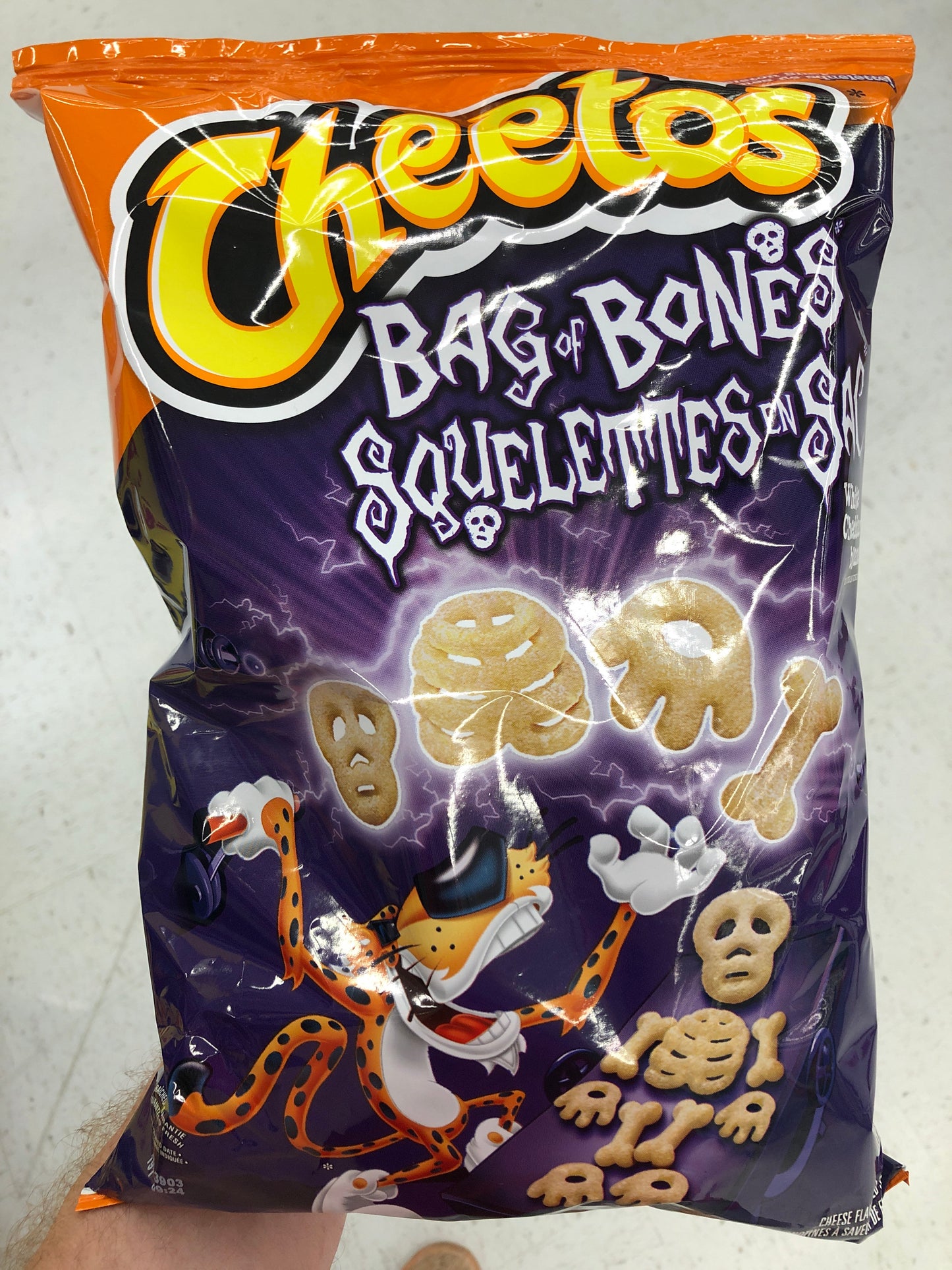 Cheetos Bag of Bones White Cheddar