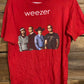 Weezer 2008 World Tour Shirt fits L