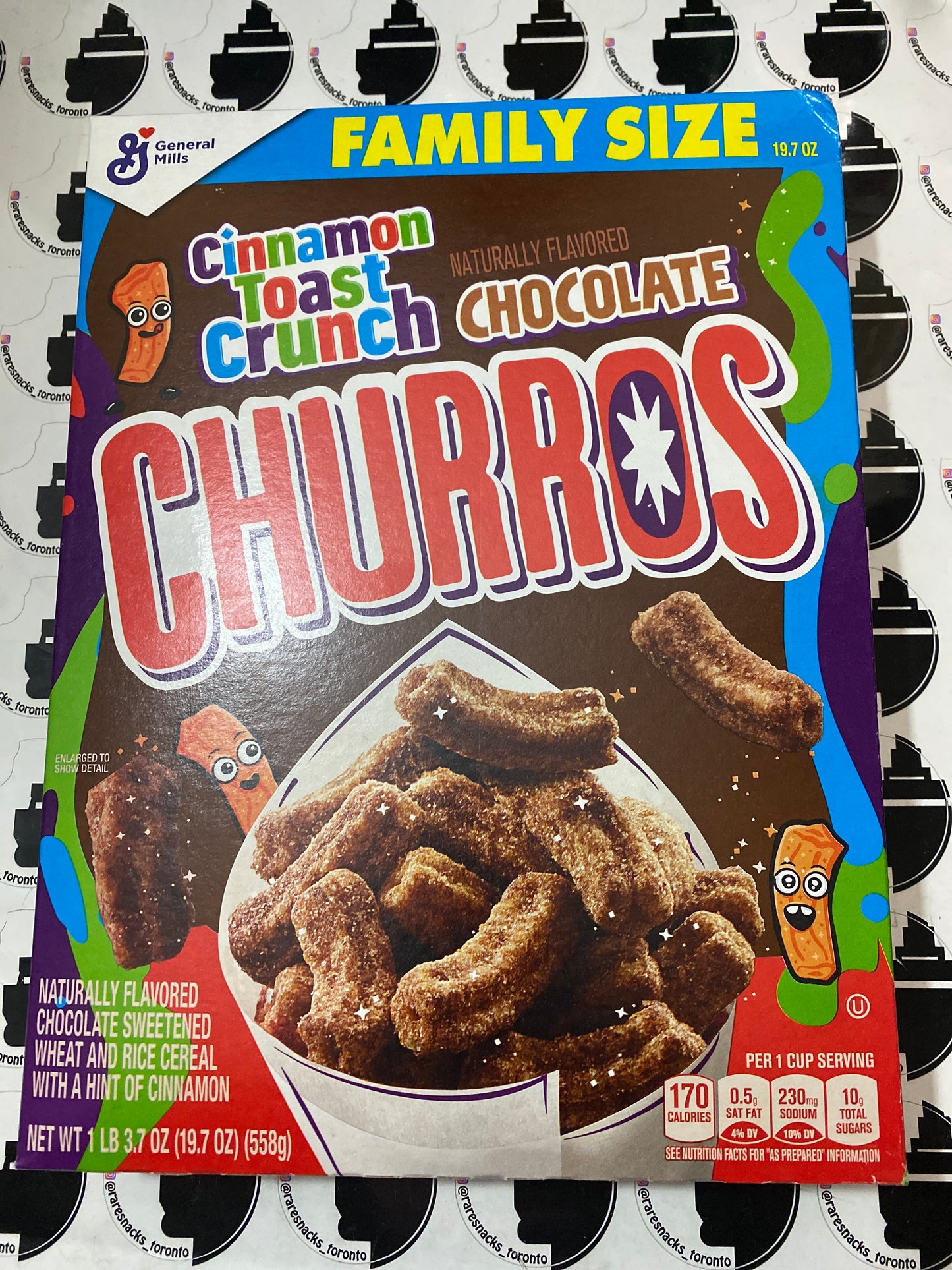 Cinnamon Toast Crunch Chocolate Churro Family Size