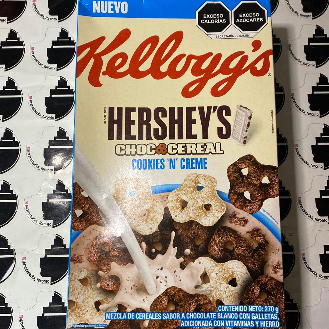 Kellogg’s Hersheys Cookies n Creme Cereal