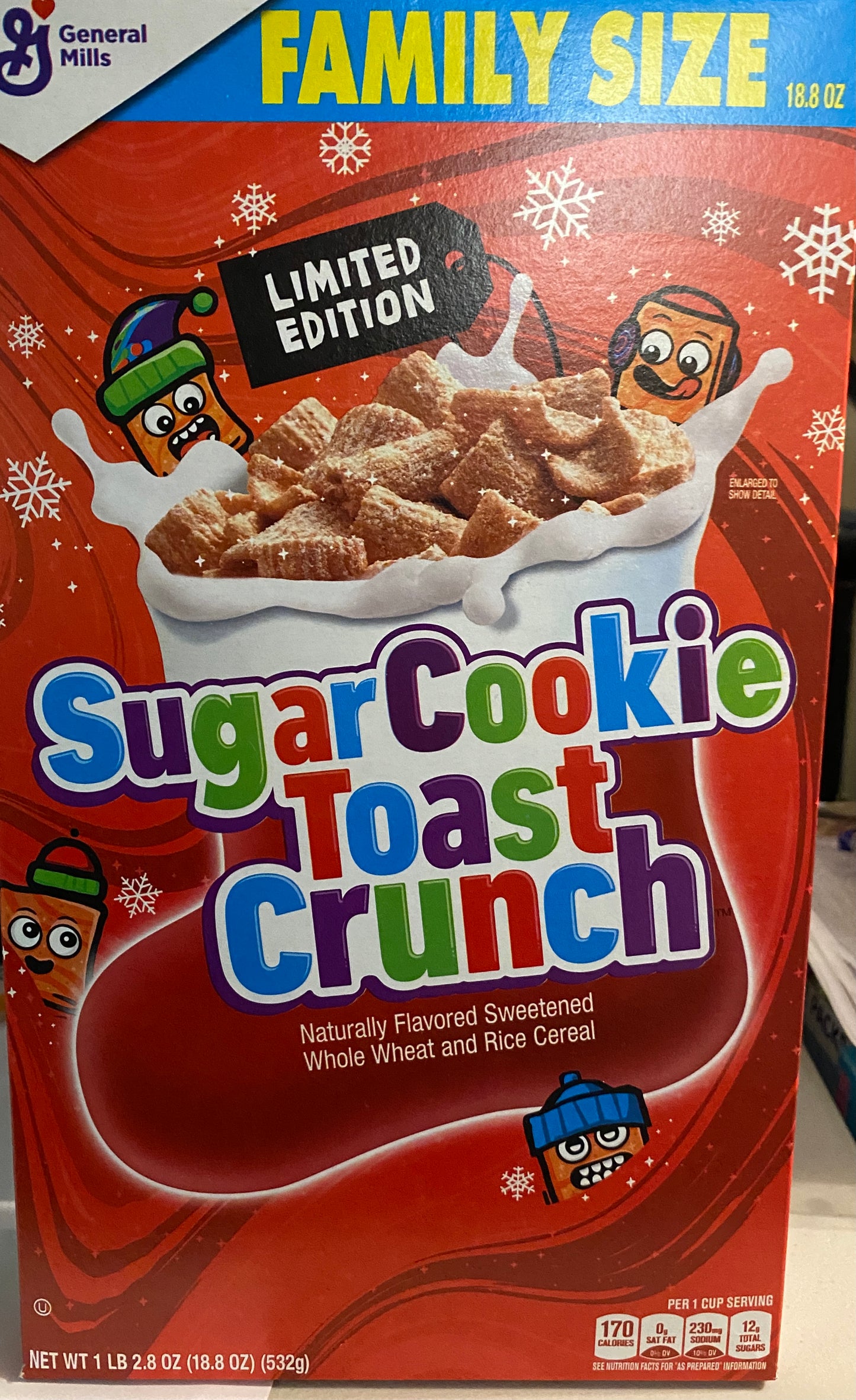 Sugar Cookie Toast Crunch  18.8oz 532g
