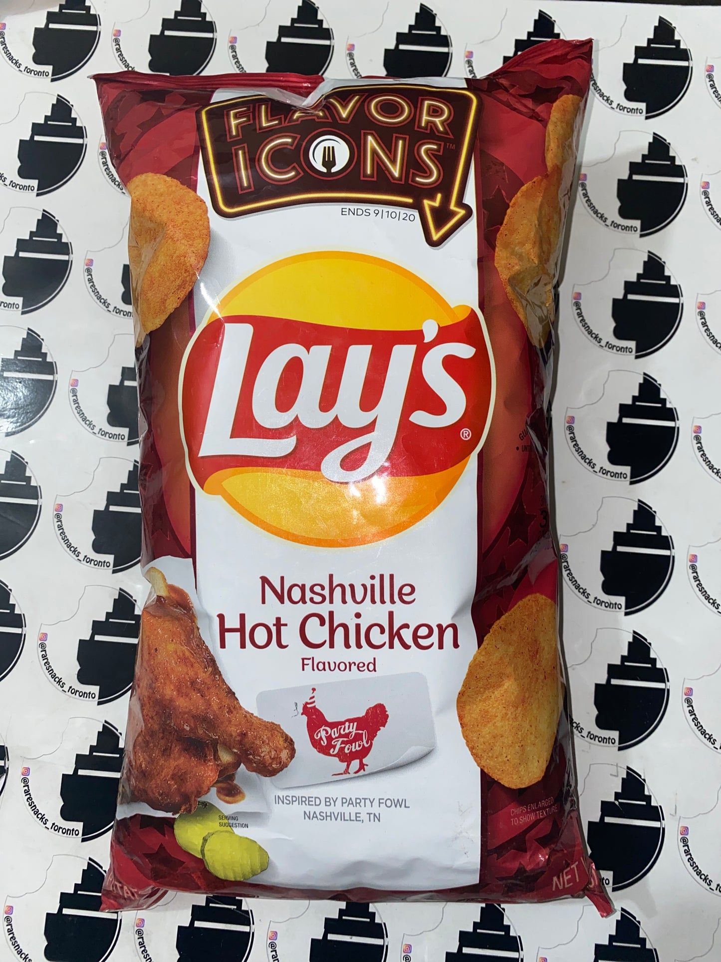 Lays Flavor Icons Nashville Hot Chicken 219g