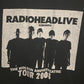 Radiohead Toronto 2008 Tour Shirt Large