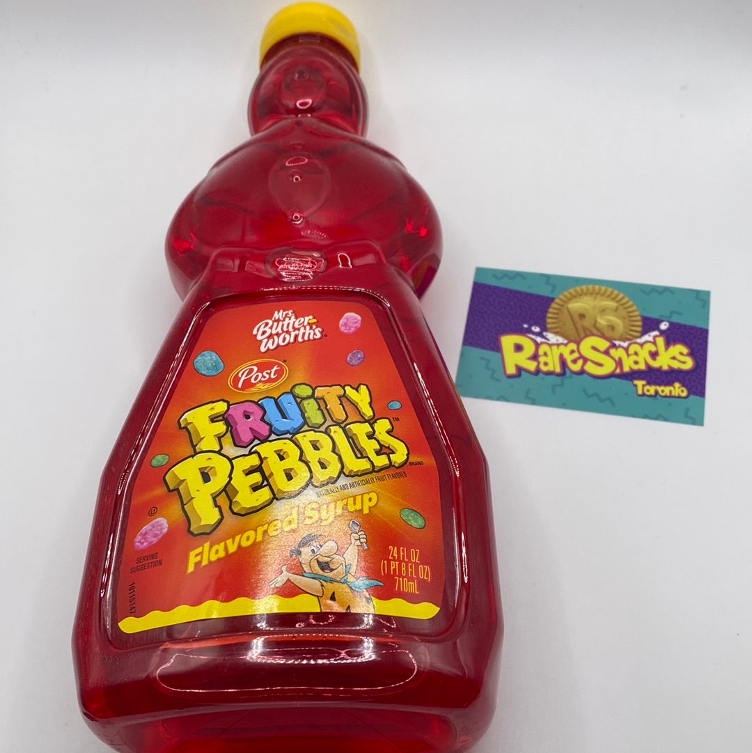 Mrs Butterworths Fruity Pebbles Flavoured Syrup 710ml