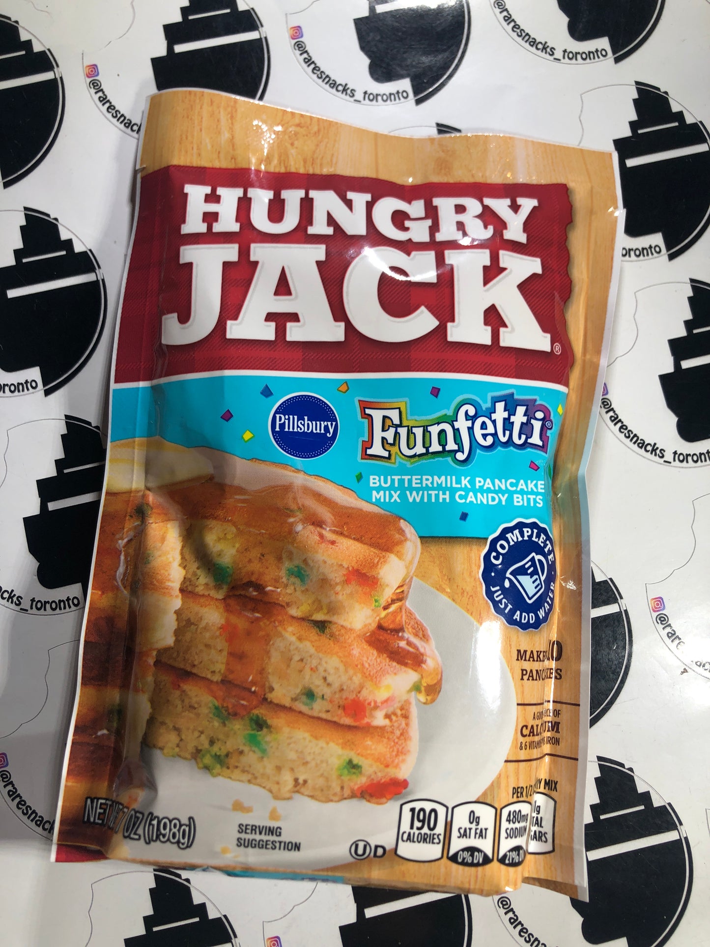 Hungry Jack Funfetti Pancake Mix 7oz
