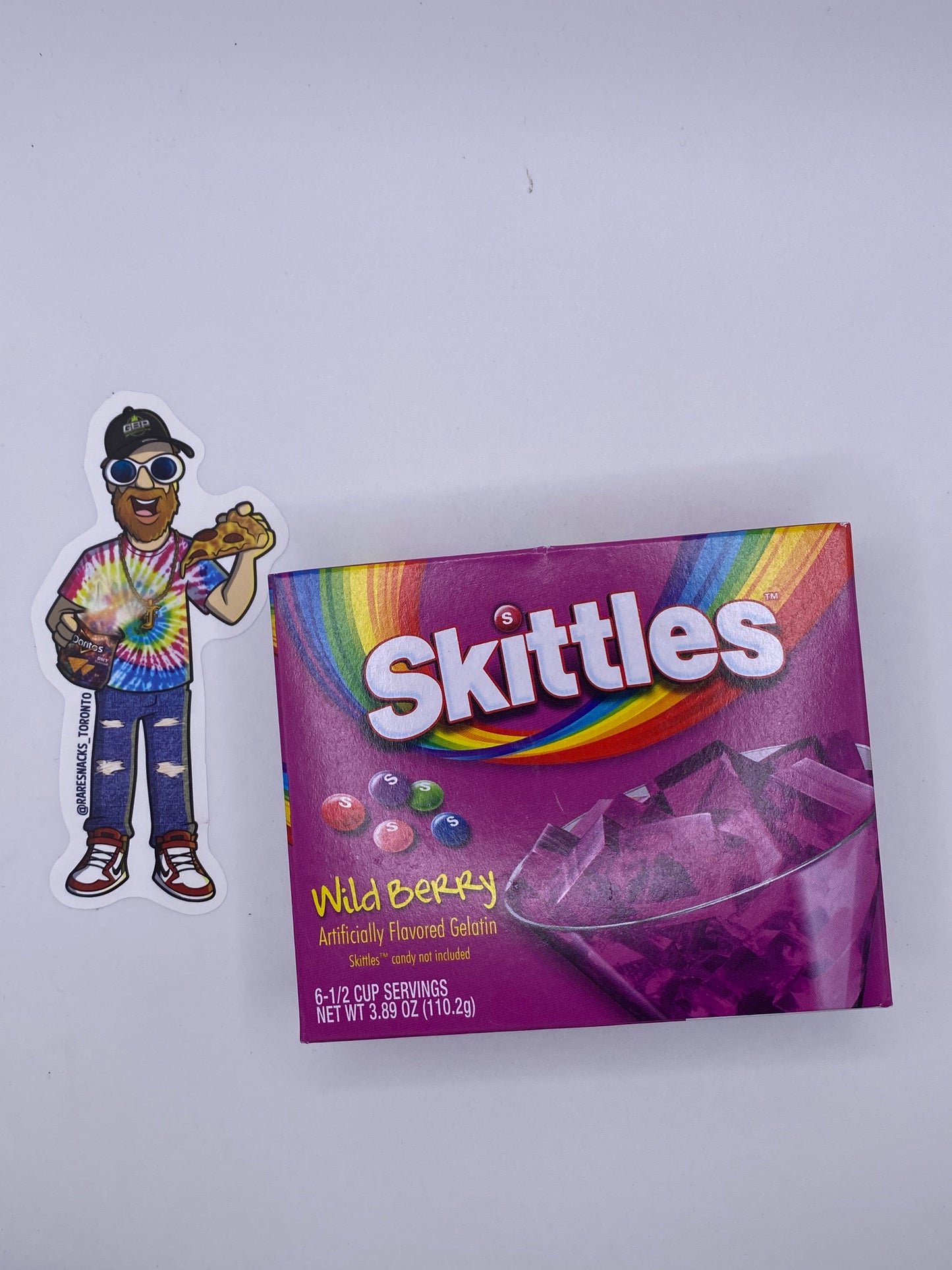 Skittles Wildberry Gelatin 110g