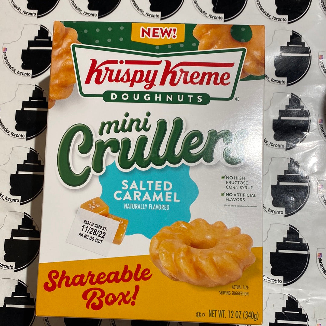 Krispy Kreme Mini Crullers Salted Caramel