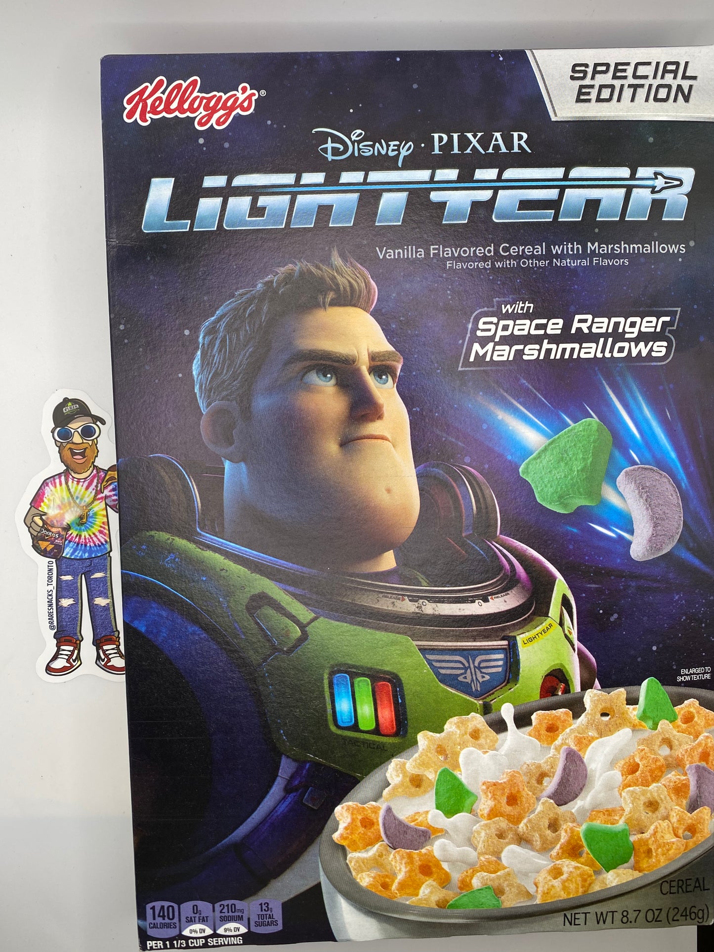 Lightyear Space Ranger Marshmallows Cereal 8.7oz