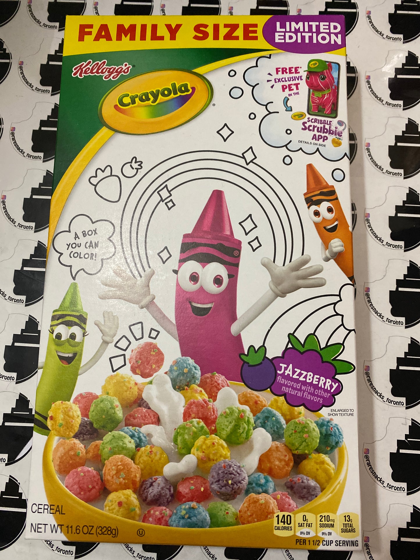 Crayola Jazzberry Cereal