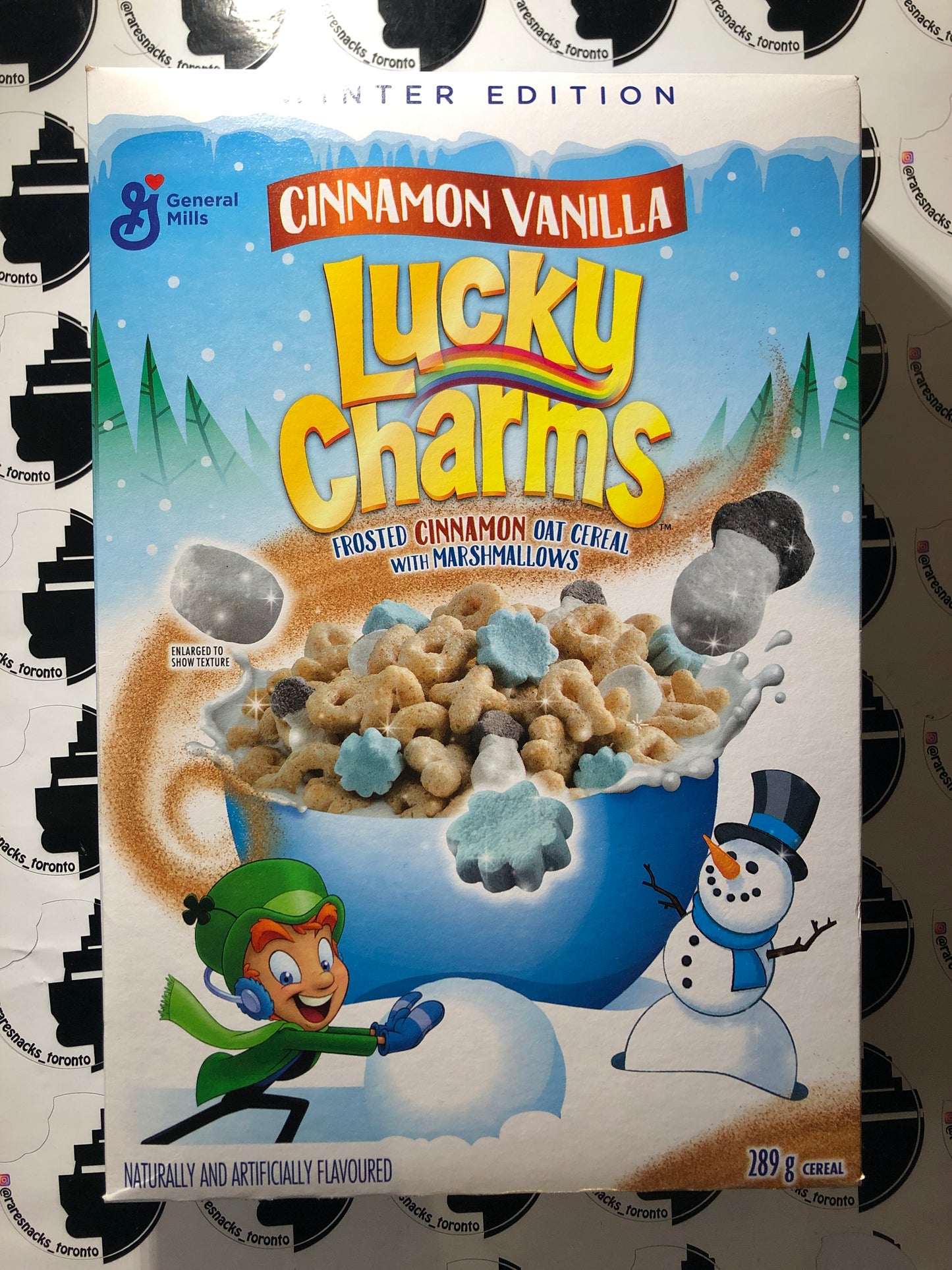 Lucky Charms Cinnamon Vanilla Canadian Limited Edition