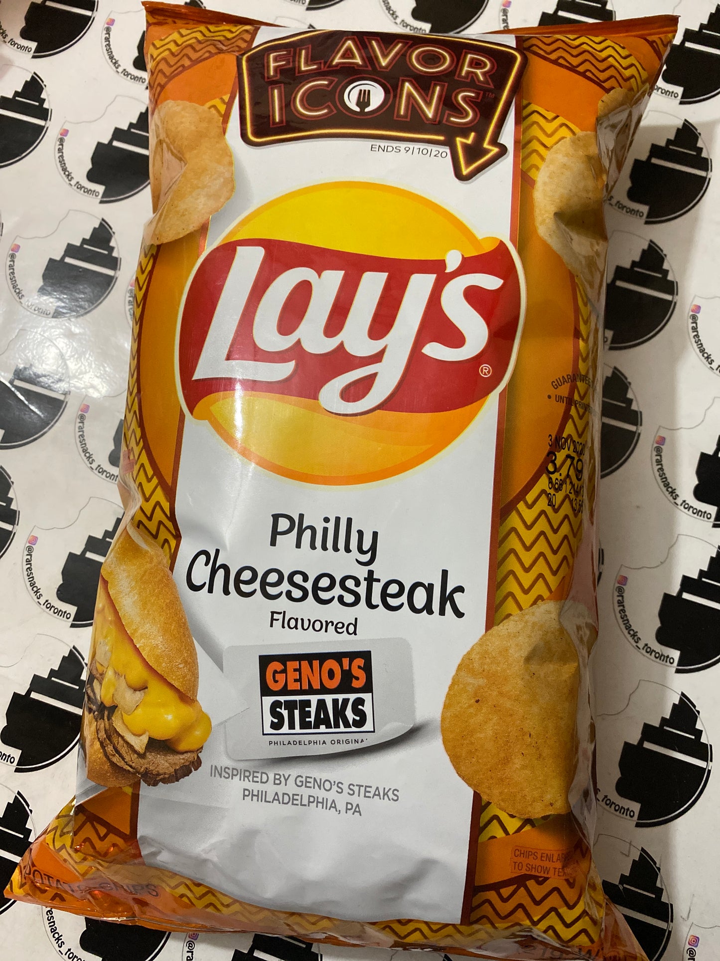 Lays Flavor Icons Philly Cheesesteak 219g