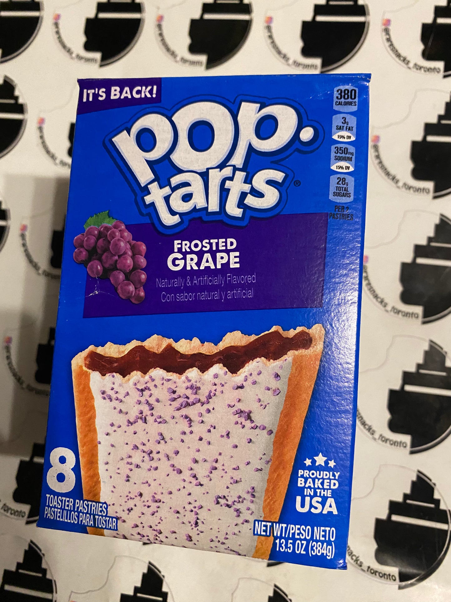 Poptarts Frosted Grape 8pk